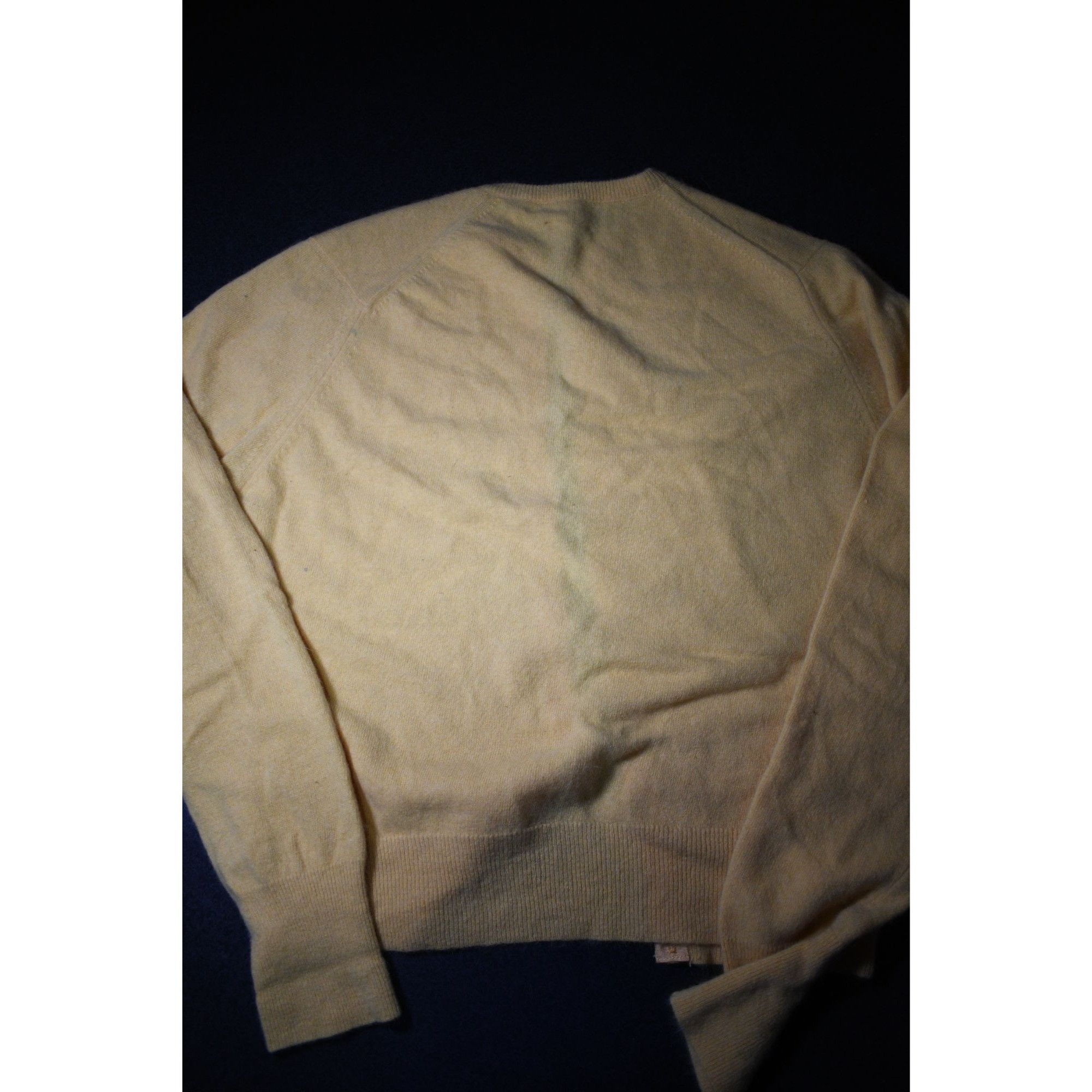 Other Vintage 1970's Lambgora By Barringer Yellow Cardigan Sweater Size S / US 4 / IT 40 - 7 Thumbnail