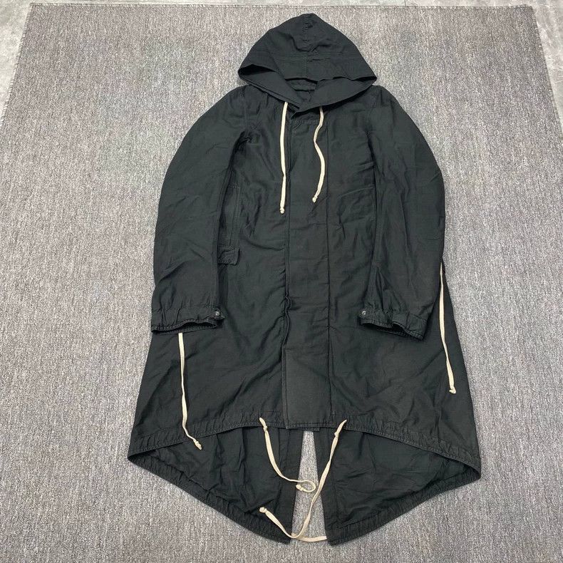 Rick Owens Rick Owens DRKSHDW Jumbo Fishtail Coat | Grailed