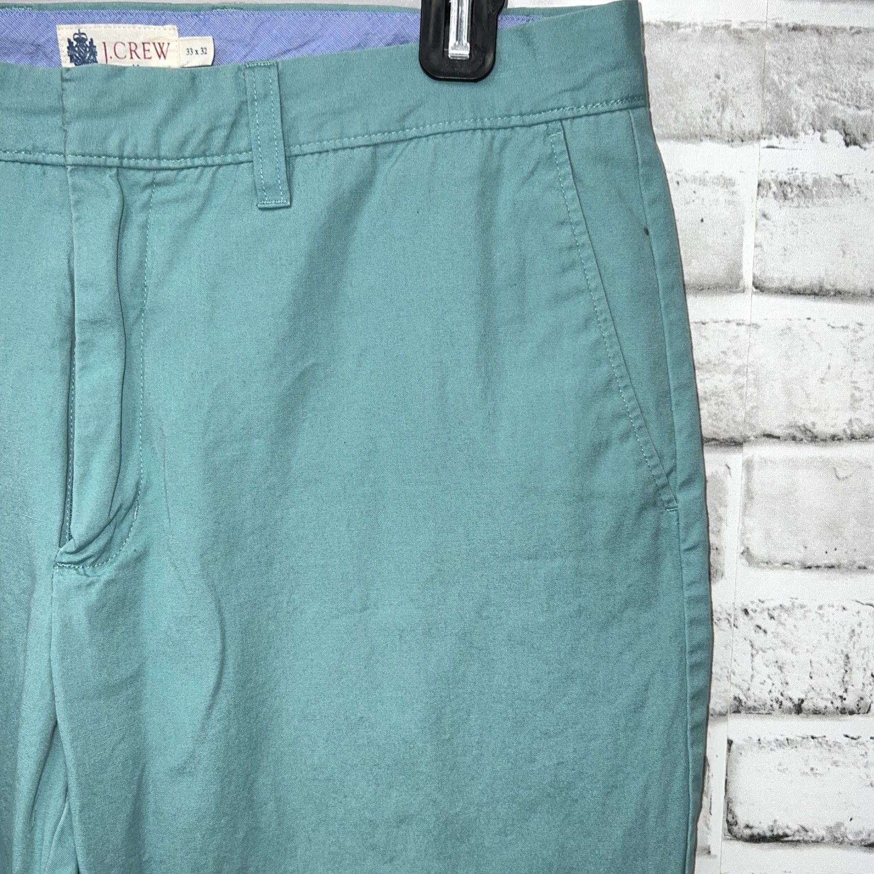J.Crew J.CREW Pants Khakis Beige Mens 33x32 Regular Size Size US 33 - 2 Thumbnail