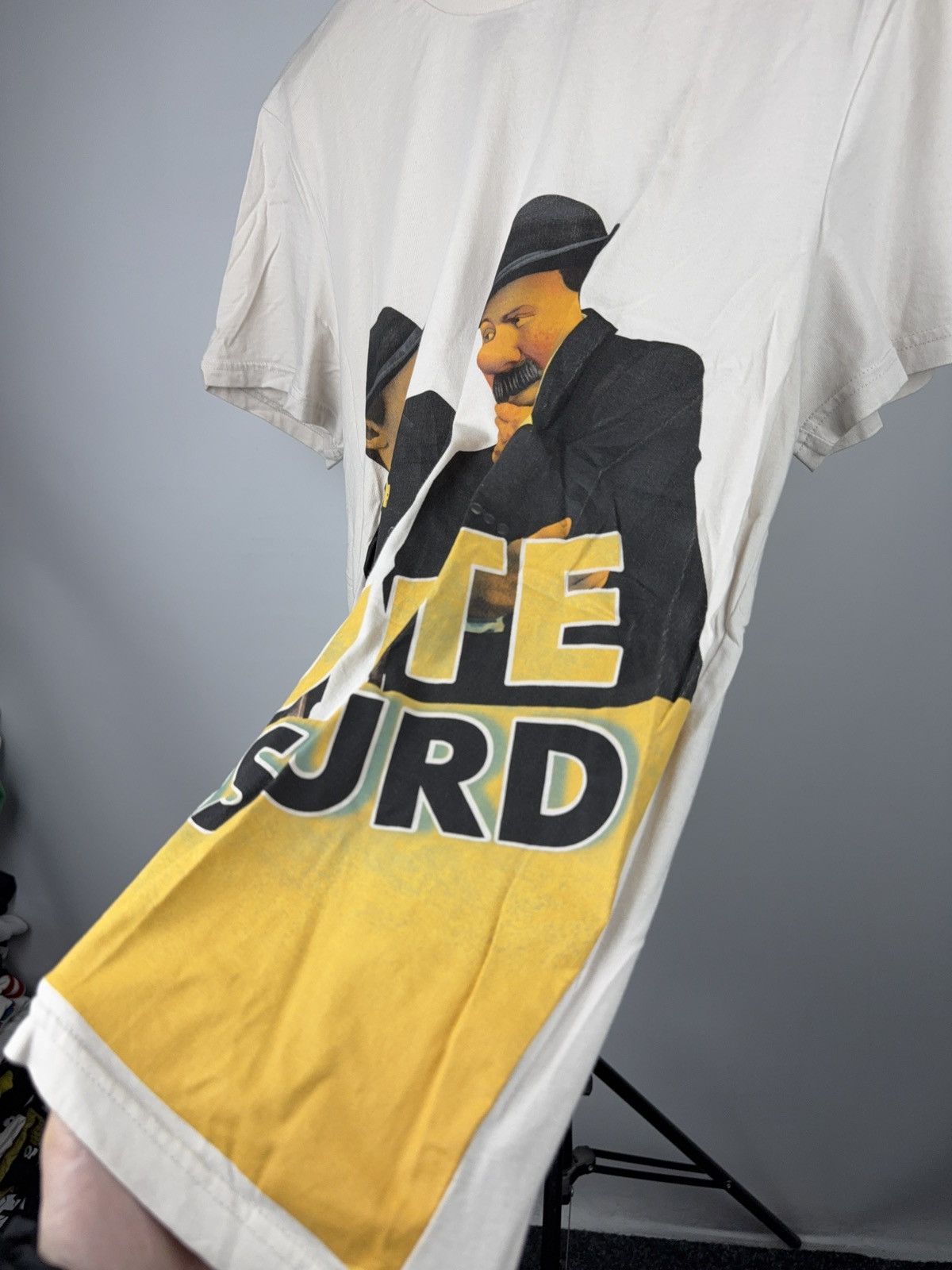 Vintage Tintin Movie Graphic T-Shirt 2012 Paramount Comic Art Tee Size US L / EU 52-54 / 3 - 4 Thumbnail