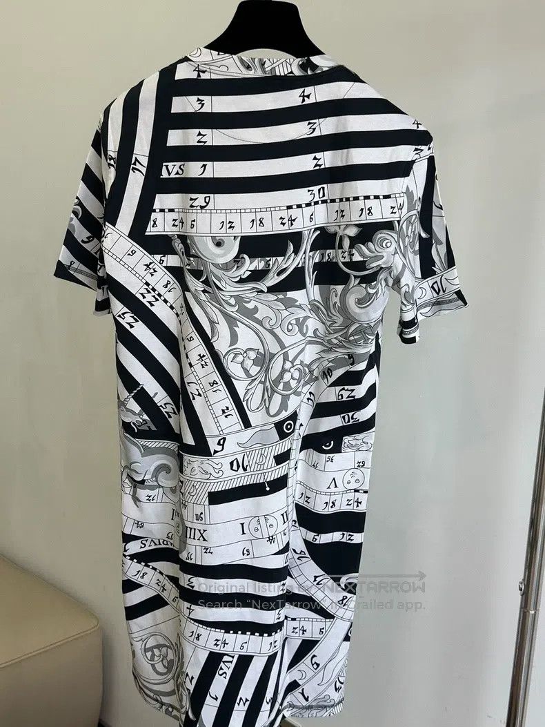 Other Hermes Constellation series black and white print dress Size XXS / US 00 / IT 34 - 4 Thumbnail