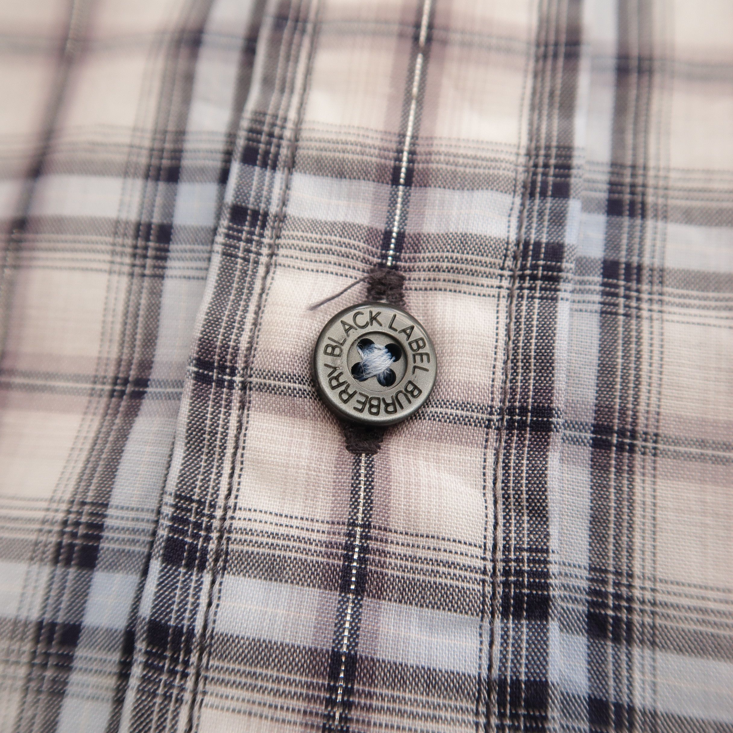 Burberry Vintage Burberry Black Label Luxury Plaid Western Shirt Size US S / EU 44-46 / 1 - 6 Thumbnail