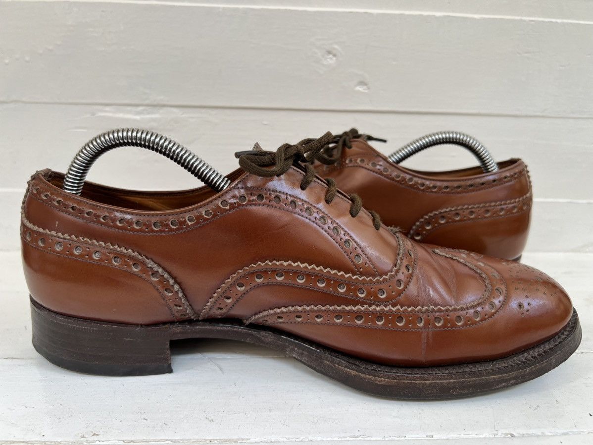 Church's Church's Burwood Wing-tip Sandalood Polished Binder England Size US 9 / EU 42 - 7 Thumbnail