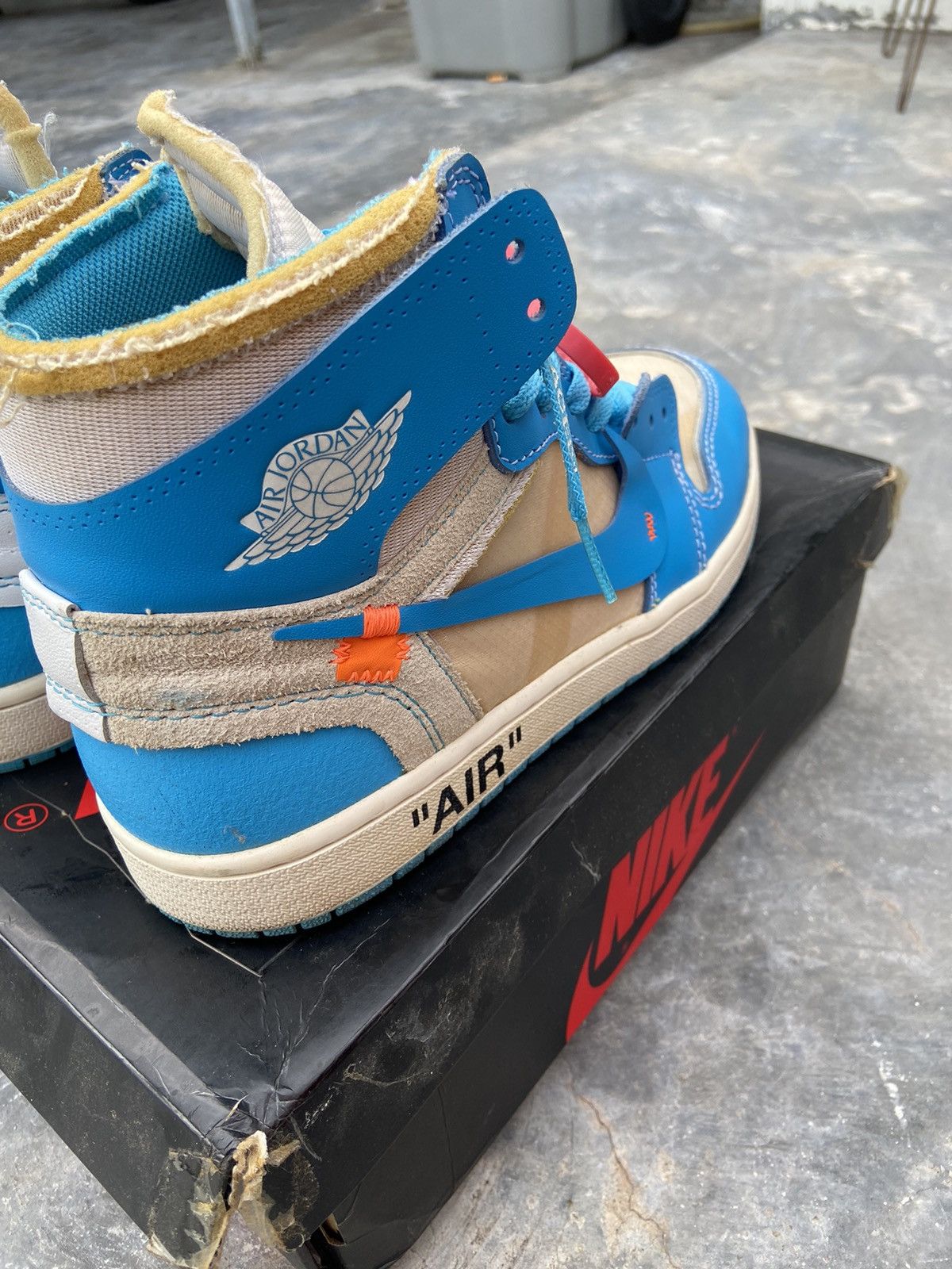 Nike AIR JORDAN 1 X OFF WHITE NRG Size US 7.5 / EU 40-41 - 3 Thumbnail