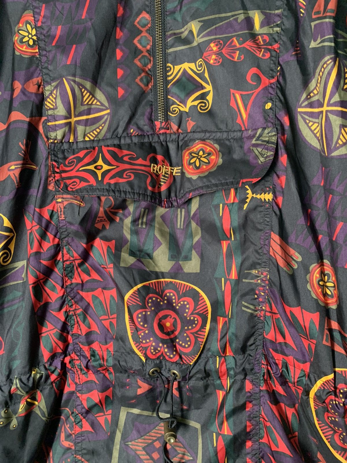 Vintage Retro vintage 80s jacket size 42 or oversize Roffe Size XL / US 12-14 / IT 48-50 - 4 Thumbnail