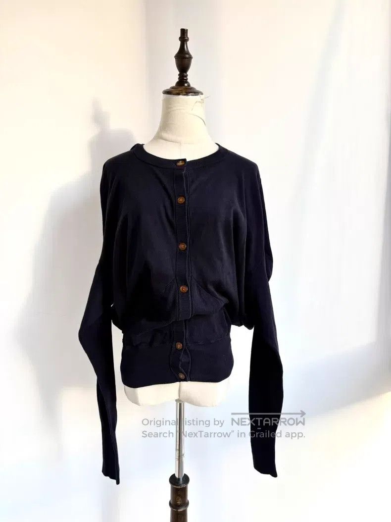 Vivienne Westwood Vivienne Westwood Used Bat Sleeve Long Sleeve Knit Sweater Size M / US 6-8 / IT 42-44 - 2 Thumbnail