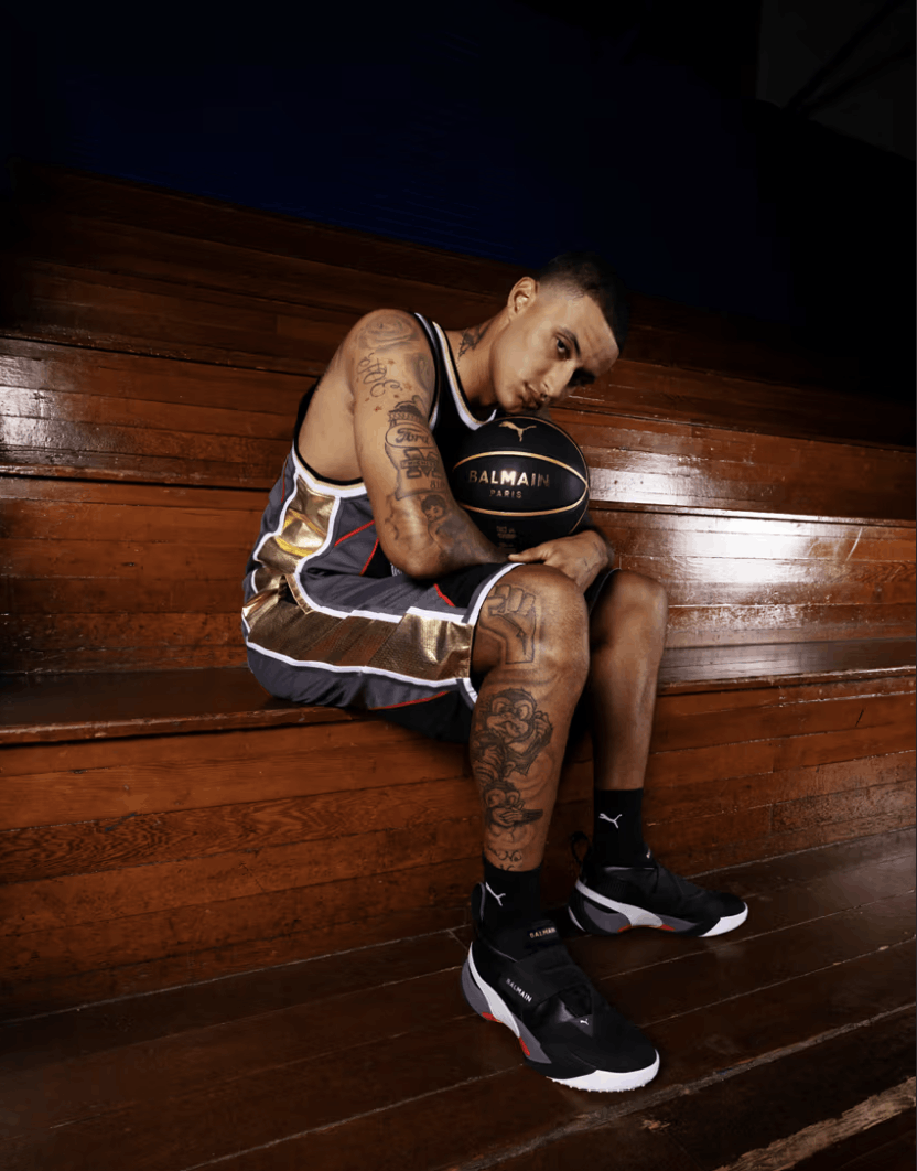 Balmain × Puma Limited Edition Balmain x Puma Men's Basketball Shorts Size US 40 / EU 56 - 5 Thumbnail