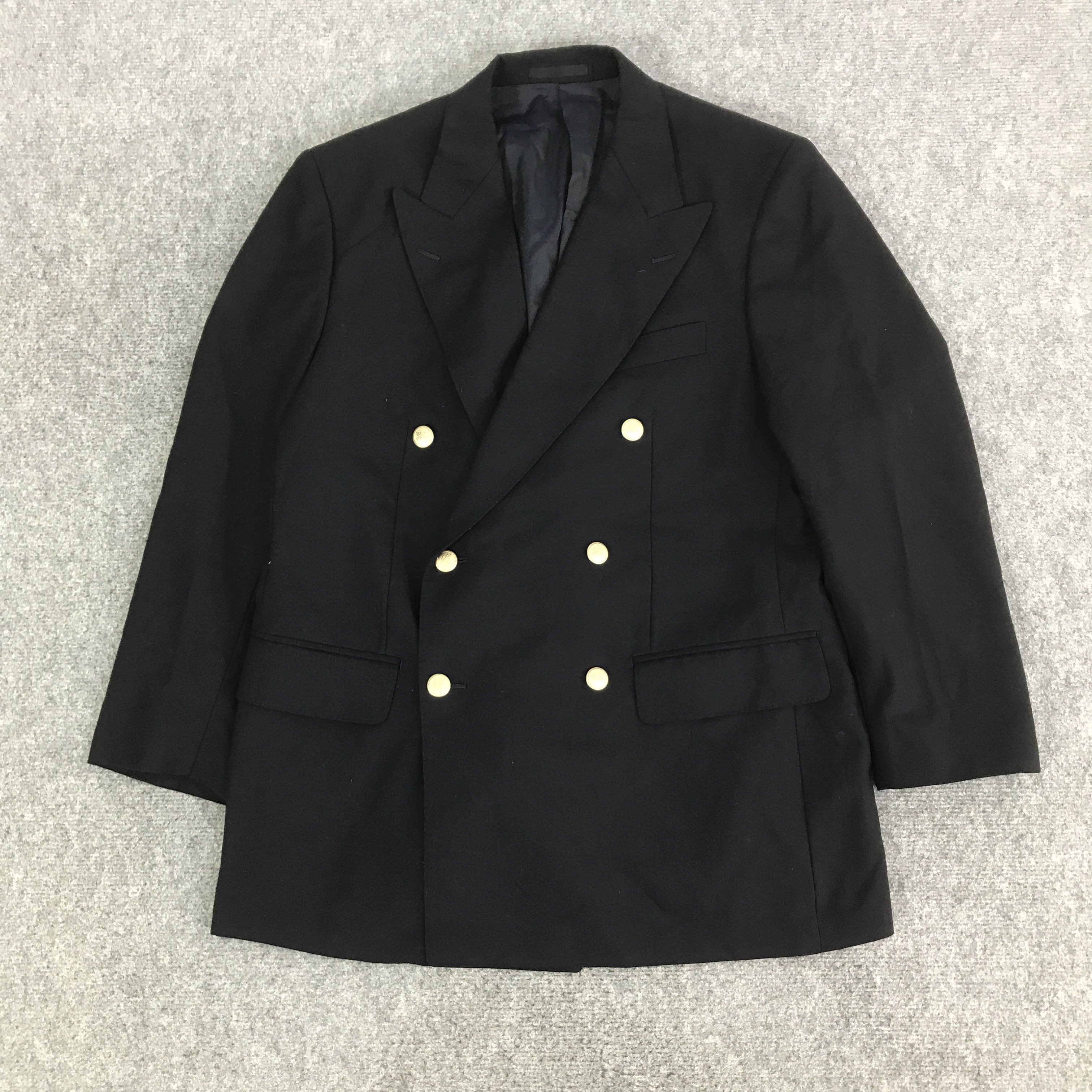 Burberry BURBERRY CLASSIC DOUBLE BREASTED BLAZER JACKET K119B15 Size US L / EU 52-54 / 3 - 1 Thumbnail