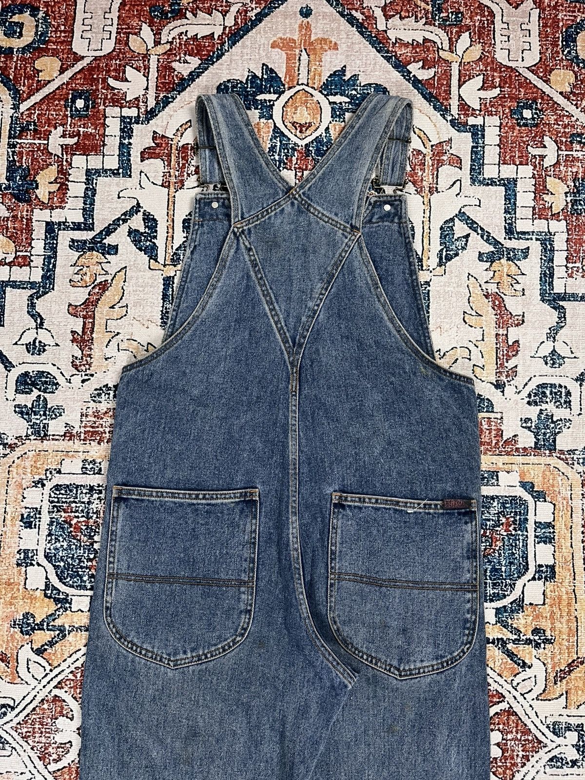 Marithe + Francois Girbaud Vtg Marithe Francois Girbaud Overall Denim Size US 34 / EU 50 - 11 Thumbnail