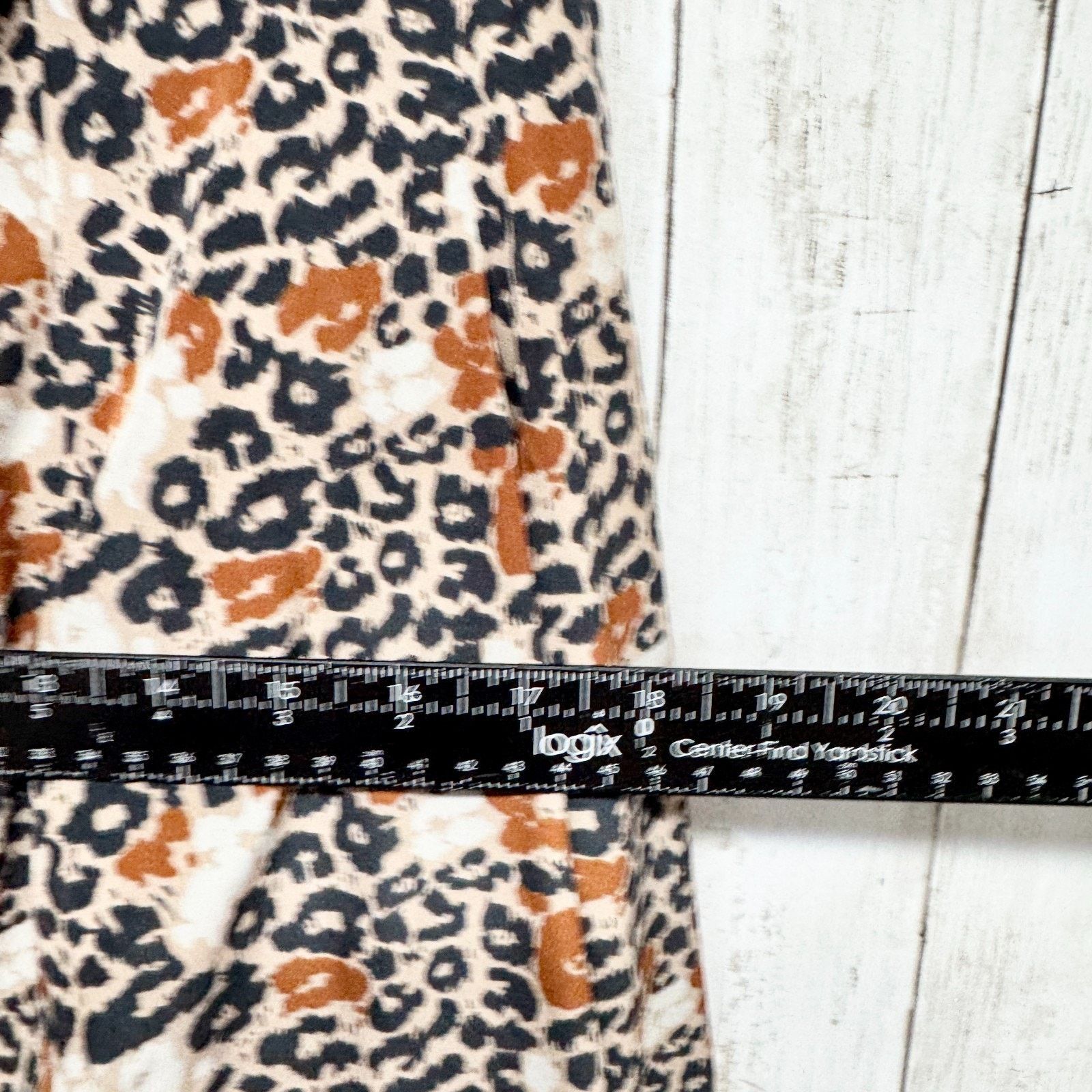 Other Lush Jacket Sz Small Leopard Open Front Long Sleeve Blazer Size S / US 4 / IT 40 - 5 Thumbnail