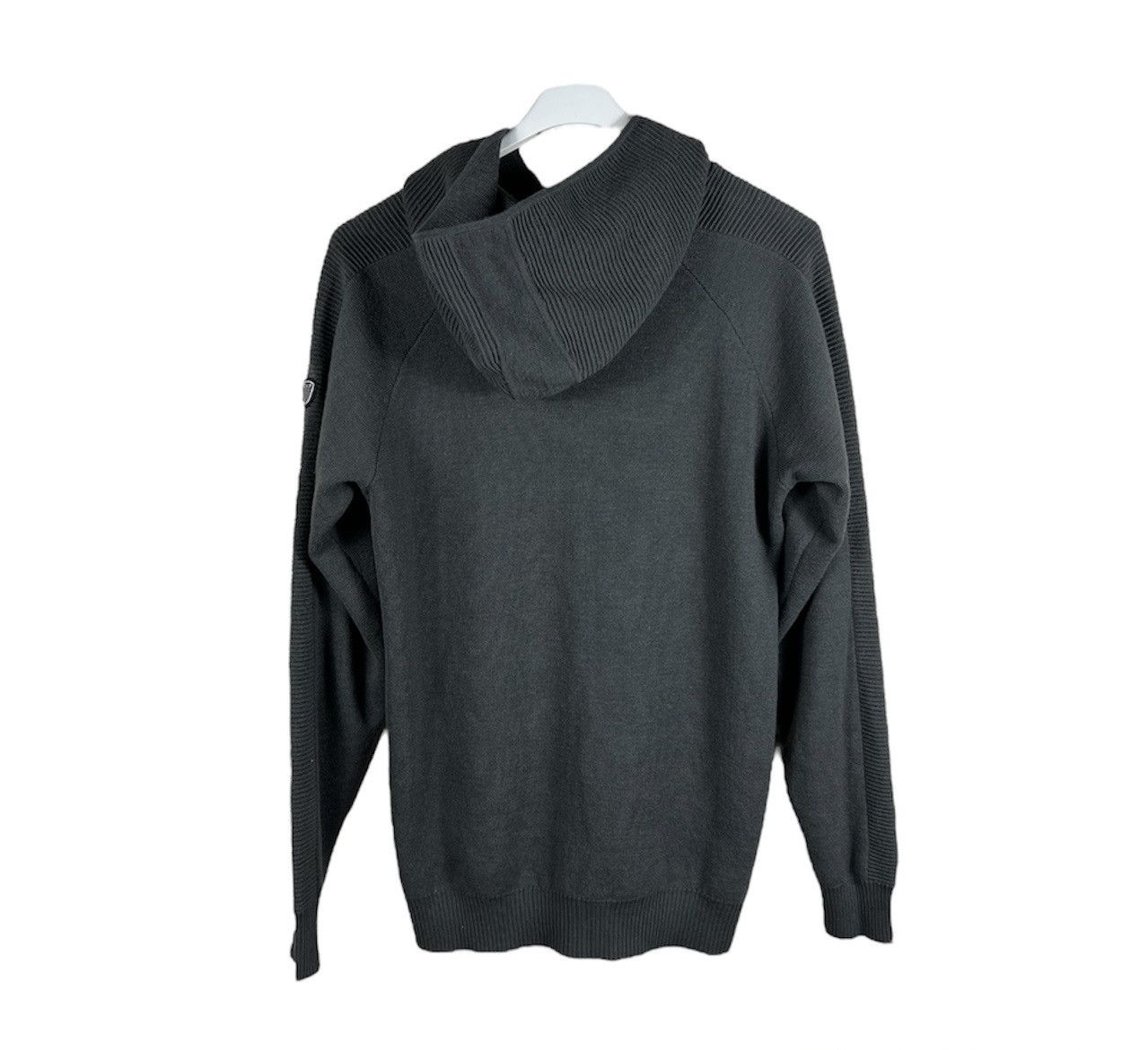 Emporio Armani EA7 Emporio Armani wool knitted hoodie zip cardigan knit Size US XL / EU 56 / 4 - 2 Thumbnail