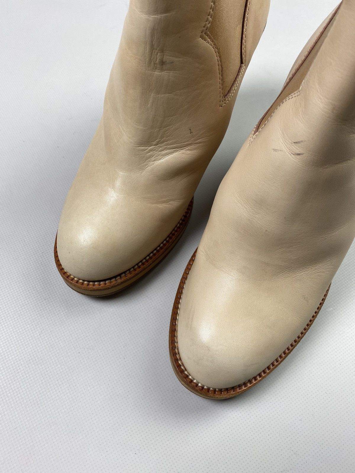 Acne Studios Acne Ladies Leather Heeled Boots Shoes Size 37 Size US 7 / IT 37 - 7 Thumbnail