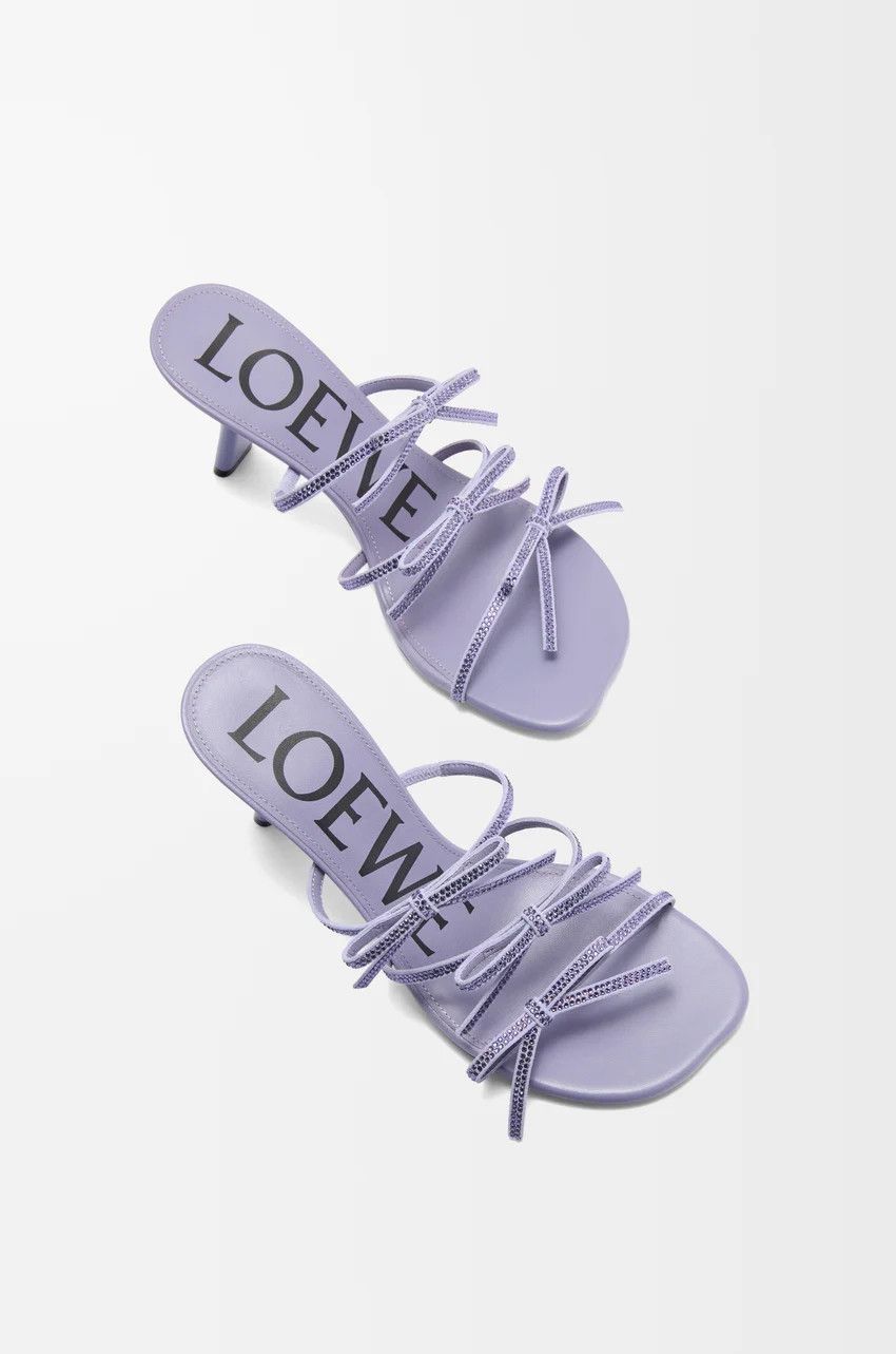 Loewe o1loc1c0525 Sandals in Purple Size US 10 / IT 40 - 4 Thumbnail
