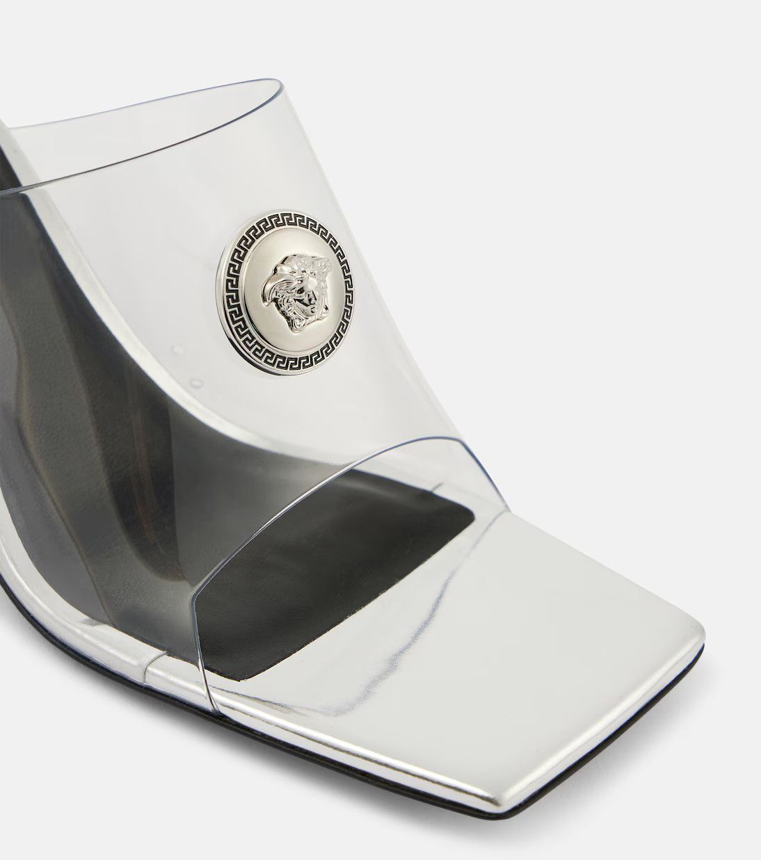 Versace o1y0226 Mules in Transparent Size US 7 / IT 37 - 4 Thumbnail