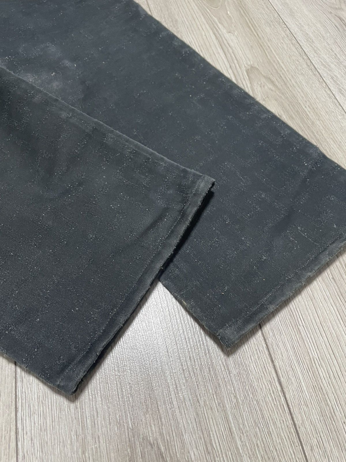 Versace Jeans Couture Vintage Trashed Gianni Versace Monogram Jeans Size US 38 / EU 54 - 23 Thumbnail