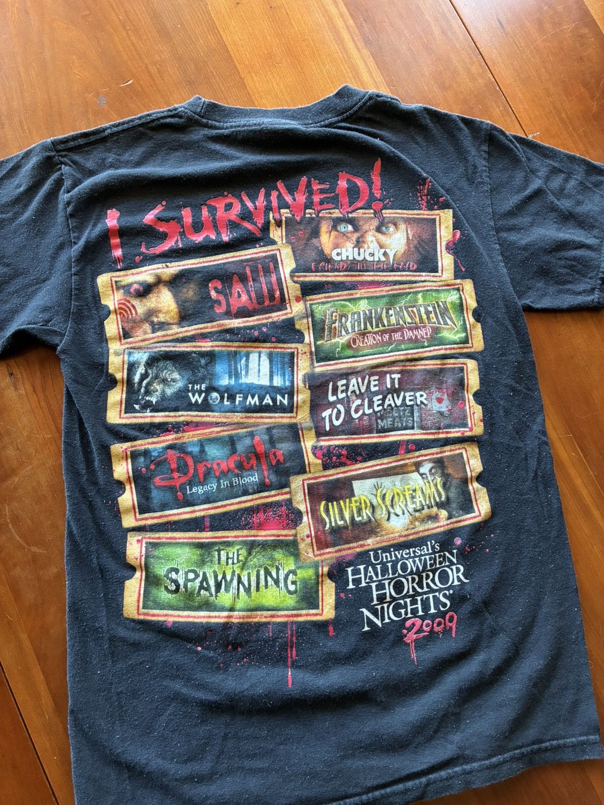 Universal Studios Vintage 2009 Horror film tee shirt Size US S / EU 44-46 / 1 - 2 Thumbnail