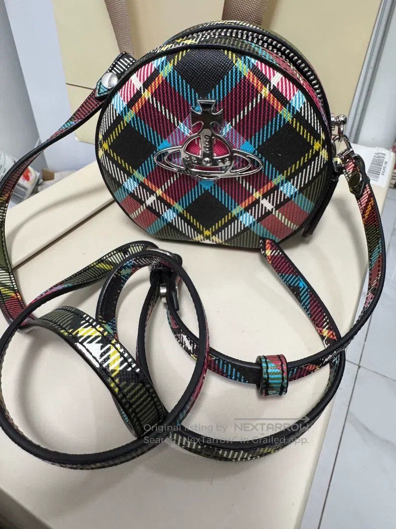 Vivienne Westwood Vivienne Westwood size os Small Round Bag with Crossbody St Size ONE SIZE - 3 Thumbnail