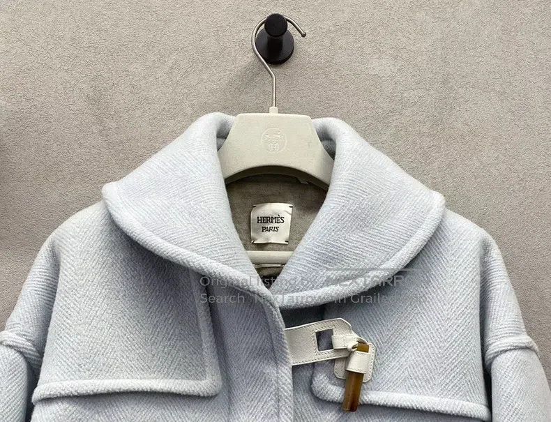 Hermes Hermes Baby Blue Jacket Size XS / US 0-2 / IT 36-38 - 4 Thumbnail