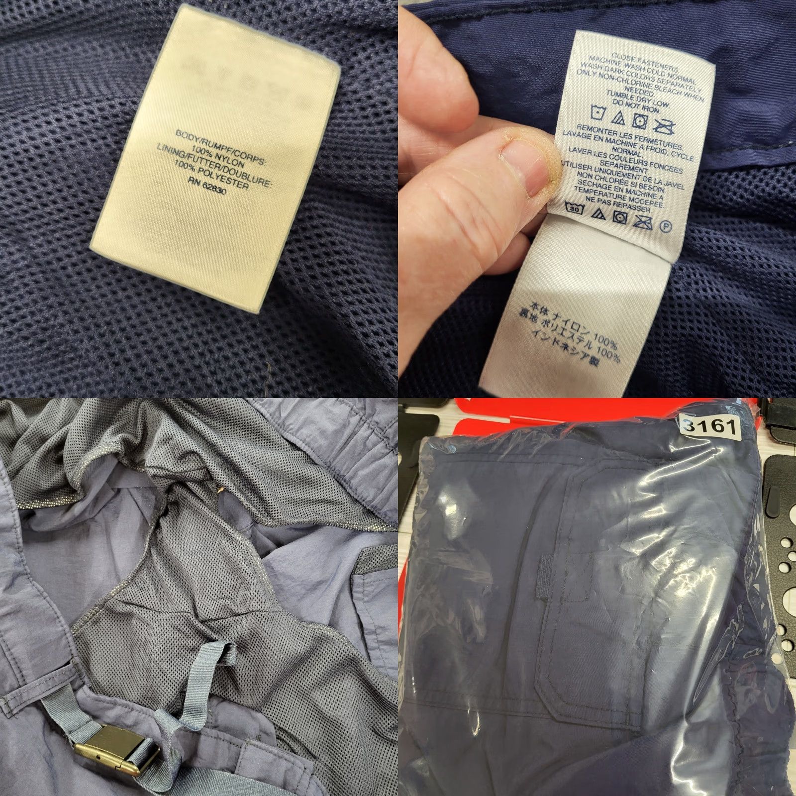 Lands' End Lands' End Shorts Men's 3XL Blue Belted Cargo Hiking Boating Outdoors Fishing Pockets Cargo Short Regular Mens Blue 3XL Lands' End Size US 39 - 9 Thumbnail