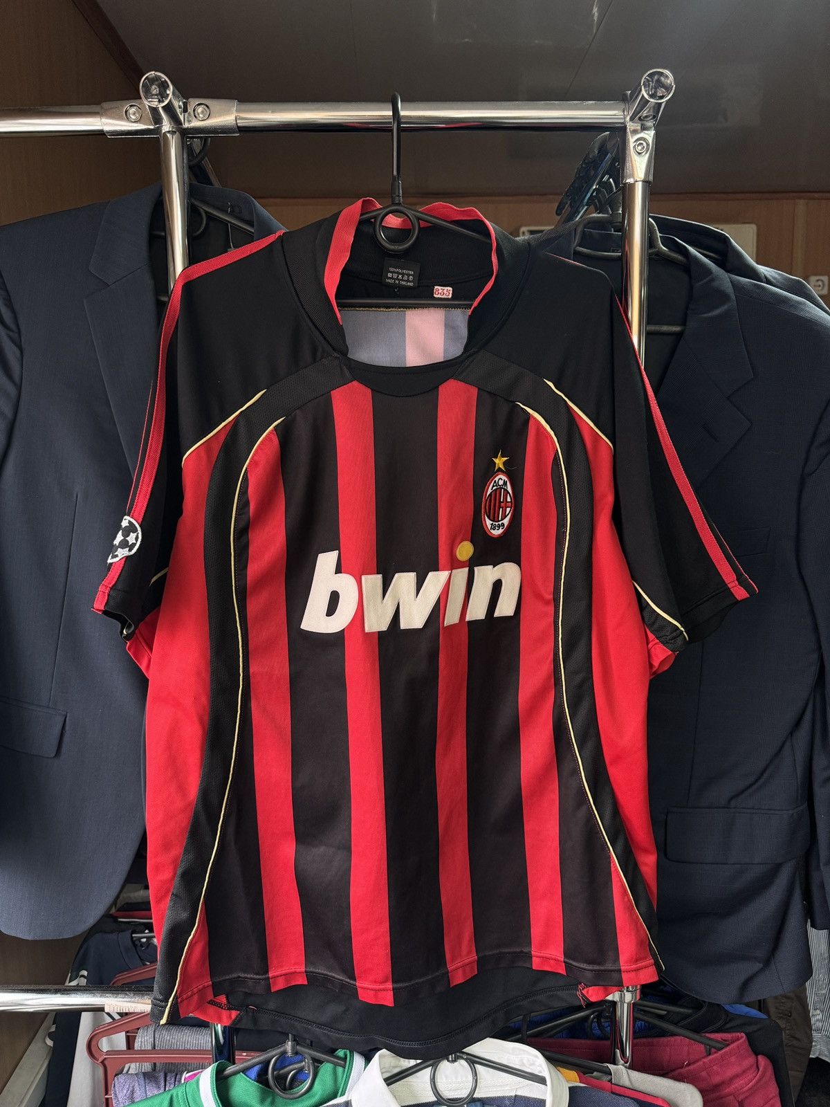 Other Mens Vintage AC Milan T-shirt soccer jersey tee blokecore Size US L / EU 52-54 / 3 - 1 Thumbnail