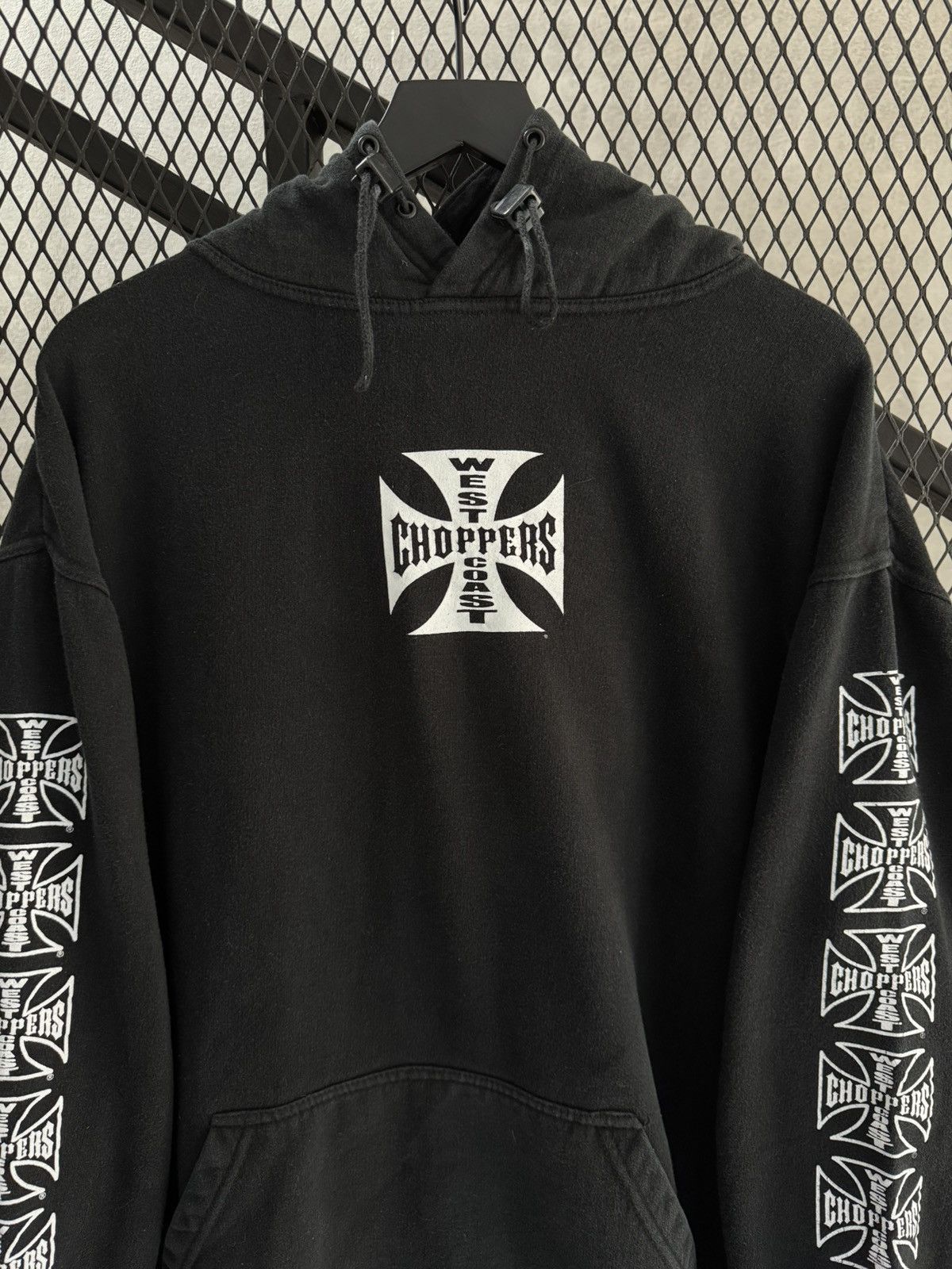 West Coast Choppers Vintage 1990s West Coast Choppers Hoodie OG Size US L / EU 52-54 / 3 - 3 Thumbnail