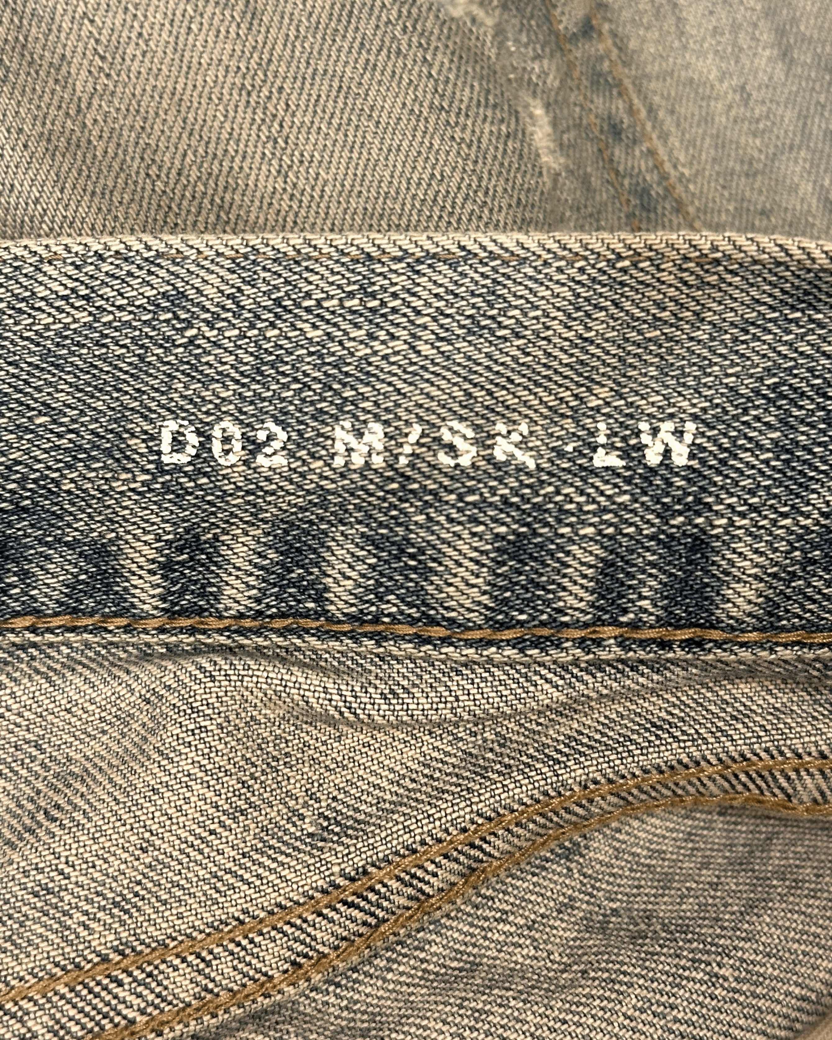 Saint Laurent Paris Mudwash Crash Denim