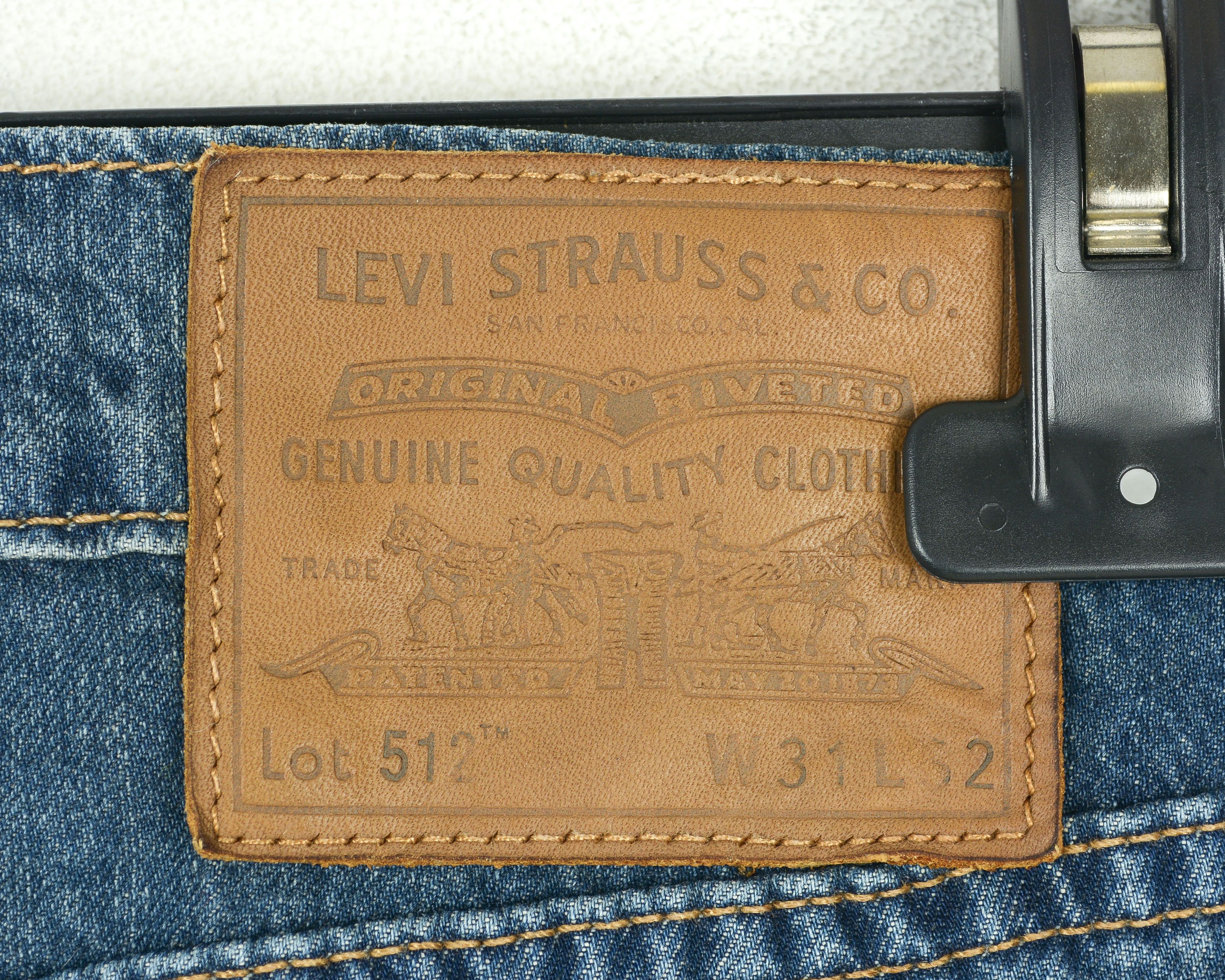 Levi's LEVI STRAUSS 512 W31 L32 Jeans Pants Trousers Slim Tapered Size US 31 - 5 Thumbnail