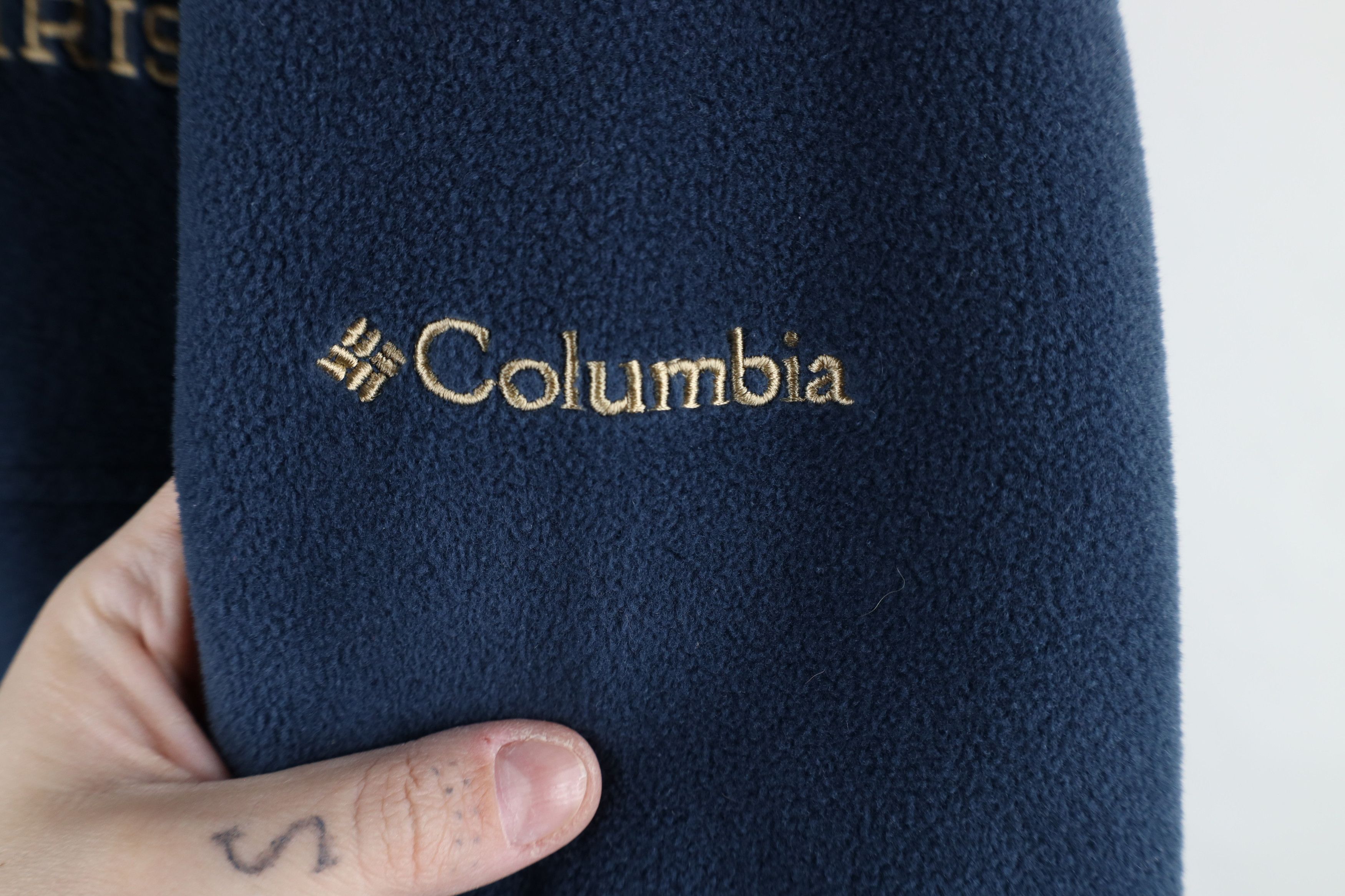 Columbia Vintage Columbia Dame University Full Zip Fleece Jacket Size US L / EU 52-54 / 3 - 5 Thumbnail