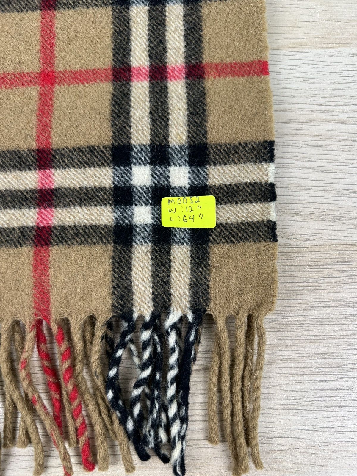Burberry × Vintage Burberry Scarf / Muffler / Neckwear M052 Size ONE SIZE - 5 Thumbnail