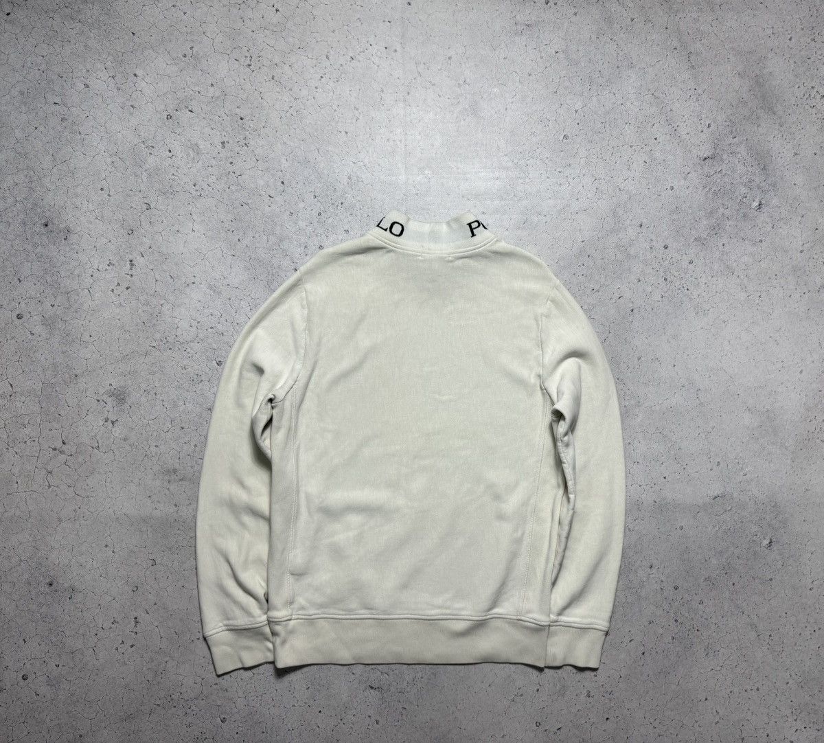 Polo Ralph Lauren Polo Ralph Lauren Beige Sweatshirt Big Logo Y2K PRL Size US M / EU 48-50 / 2 - 7 Thumbnail