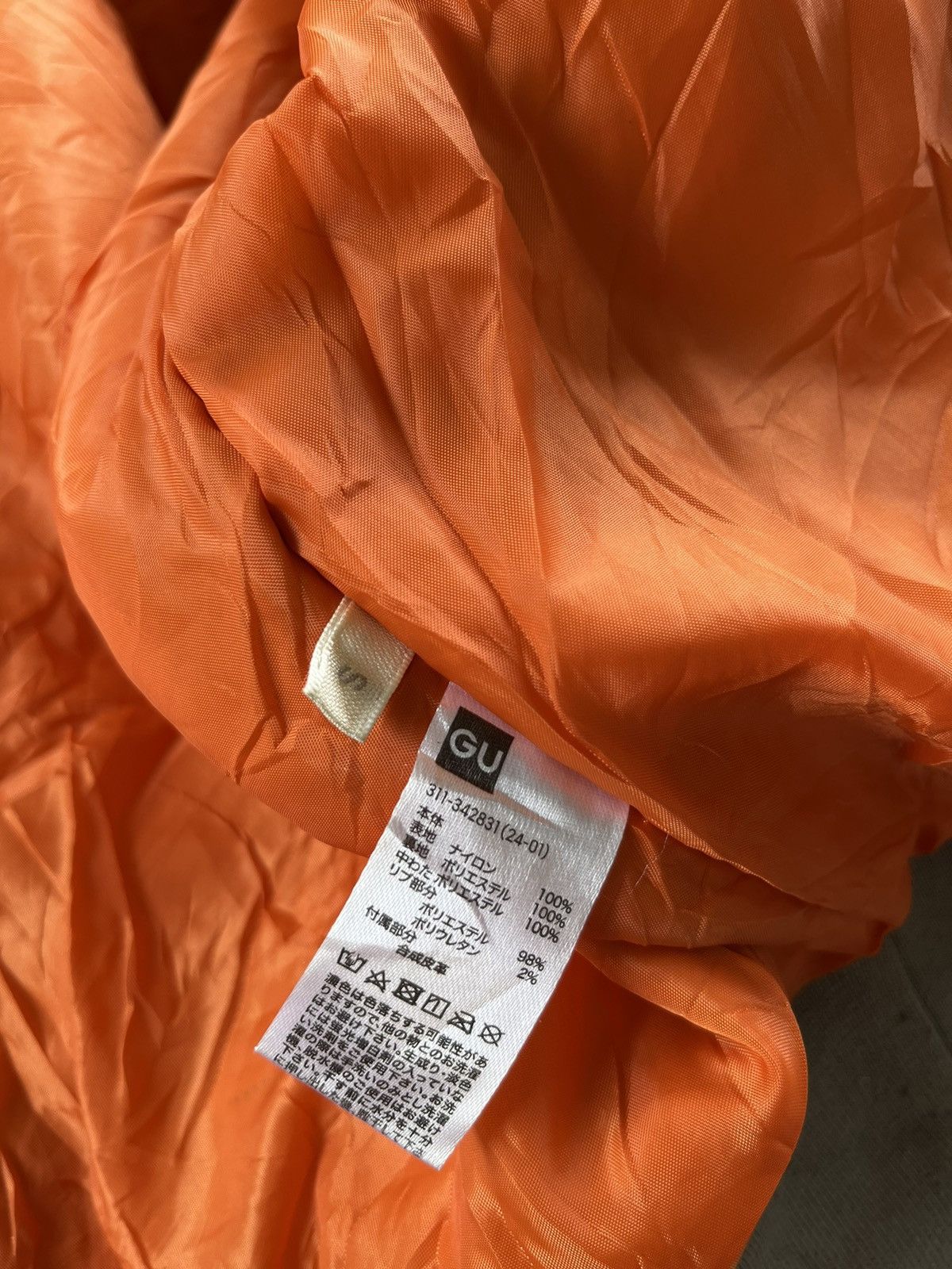 GU 🔥GU Bombers Jacket Zipper Up Japan Size US L / EU 52-54 / 3 - 5 Thumbnail