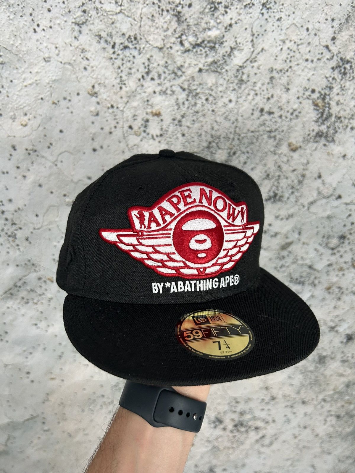 Aape New Era x Aape A Bathing Ape Full Cap 7 1/4 Streetwear Japan Size ONE SIZE - 1 Thumbnail