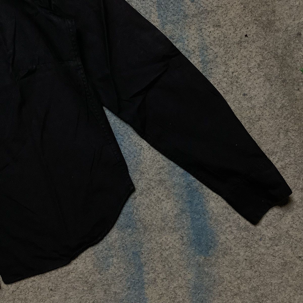 Designer × Japanese Brand × agnes b. Agnes B Oxford Shirt Black Crop Size XS / US 0-2 / IT 36-38 - 4 Thumbnail