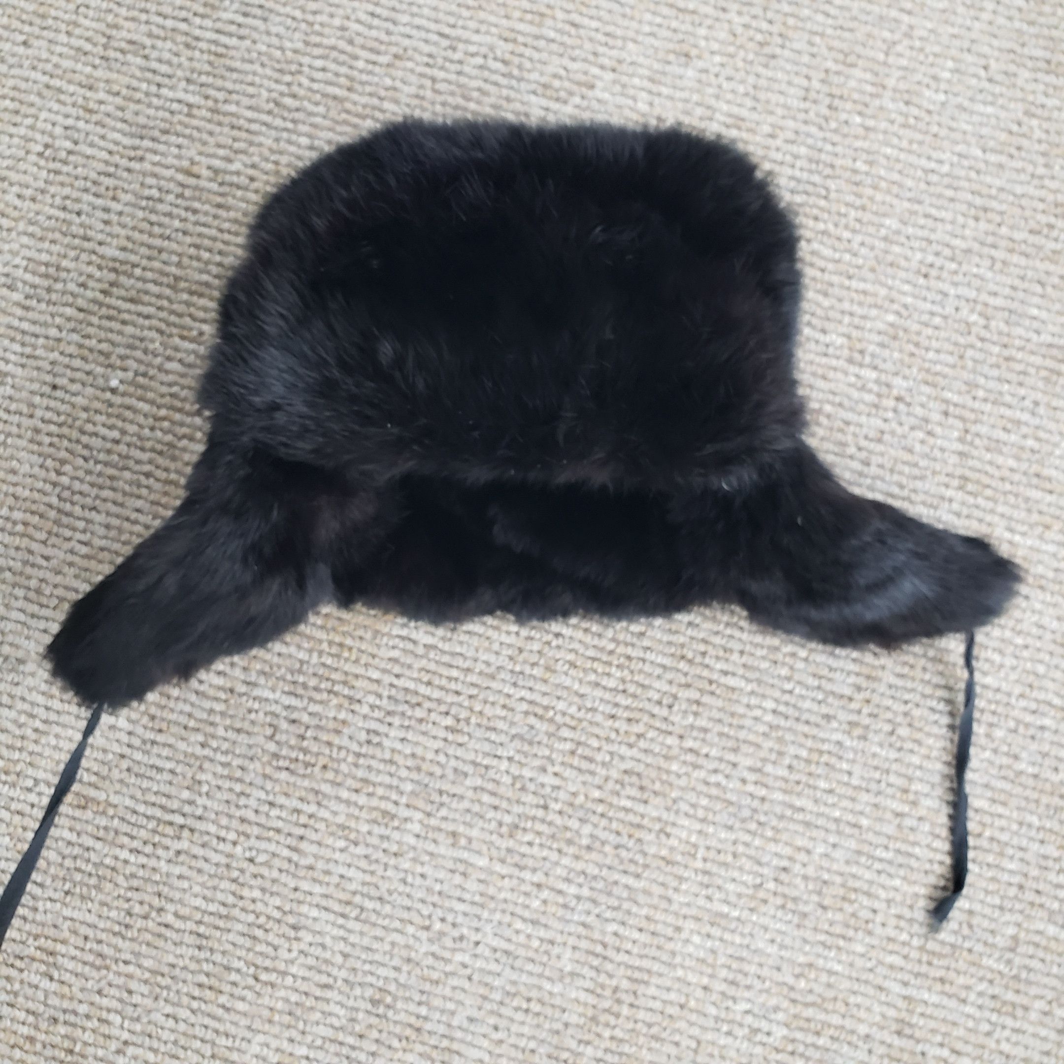 Other Genuine Mink Fur Hat - Ushanka Rot Front Size ONE SIZE - 12 Thumbnail