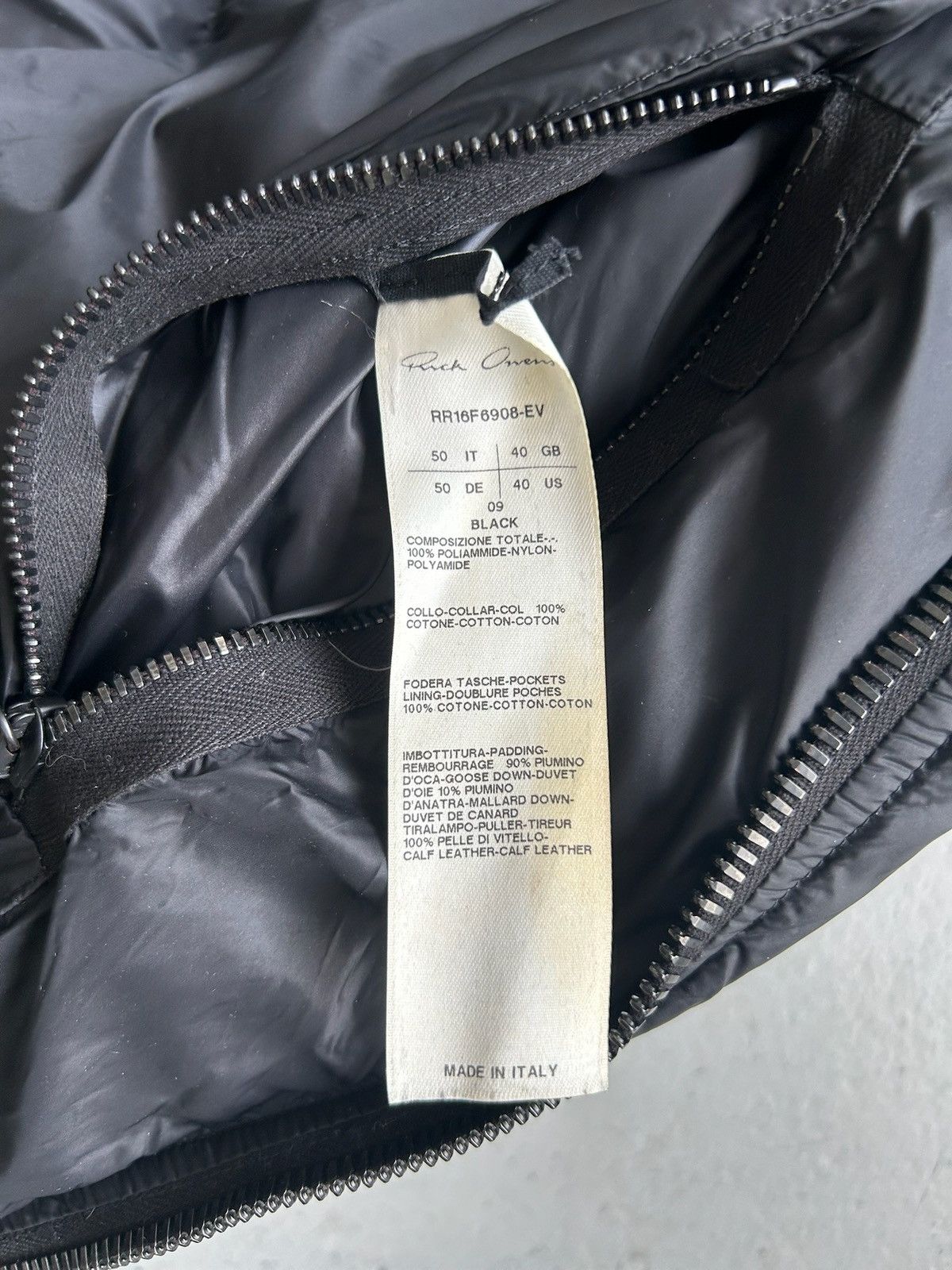 Rick Owens Rick Owens FW 16 MASTODON Pannier Cargo Down Coat Size US M / EU 48-50 / 2 - 4 Thumbnail
