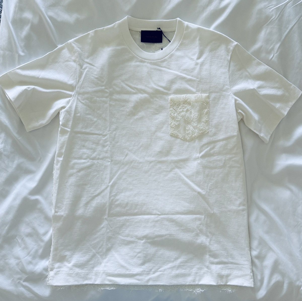 Simone Rocha SIMONE ROCHA Lace Panel Tee Jersey Top Size US S / EU 44-46 / 1 - 4 Thumbnail