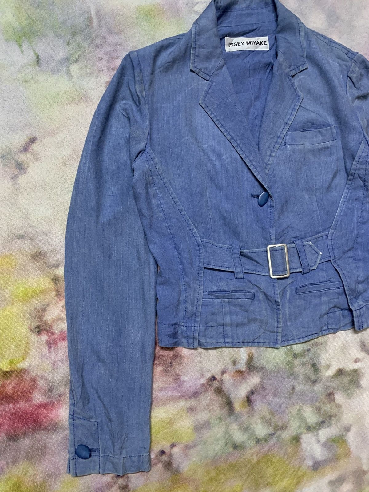Issey Miyake Vintage ISSEY MIYAKE Cropped Coat Size S / US 4 / IT 40 - 3 Thumbnail