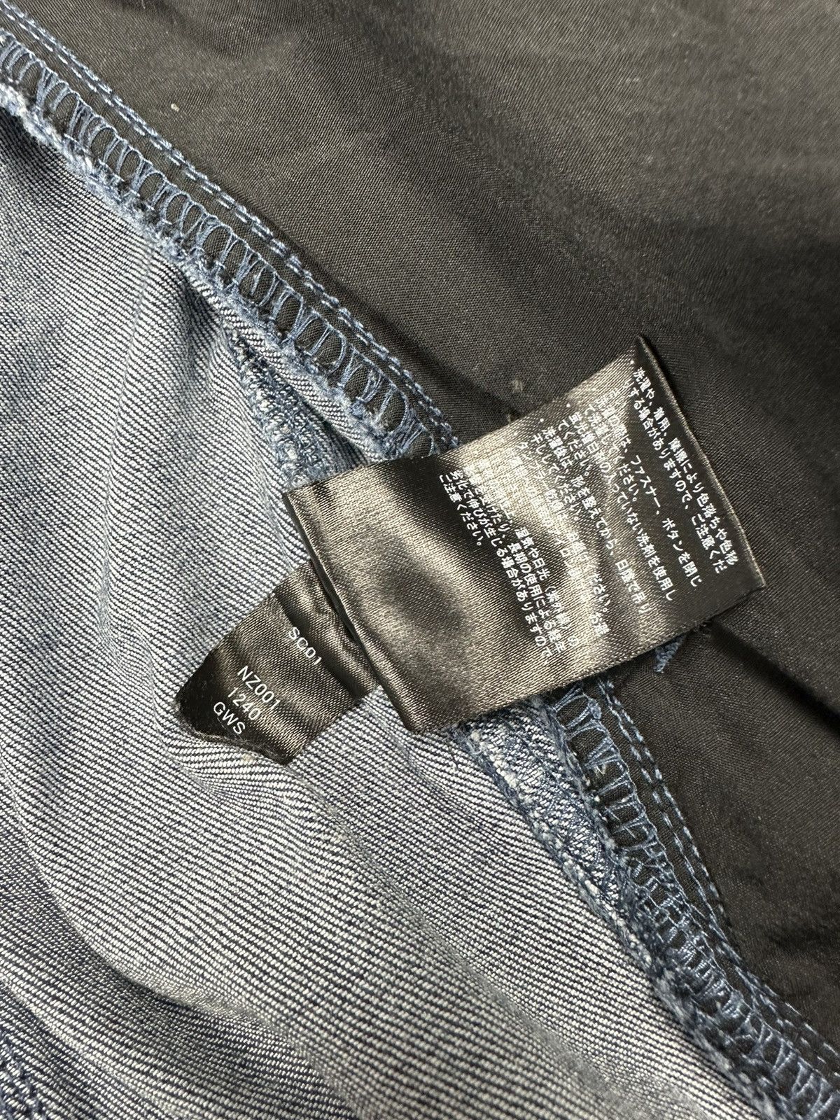 If Six Was Nine × Le Grande Bleu (L.G.B.) NWZ Next Workerz X Feildcore Cordura Denim Jacket Size US XXL / EU 58 / 5 - 15 Thumbnail