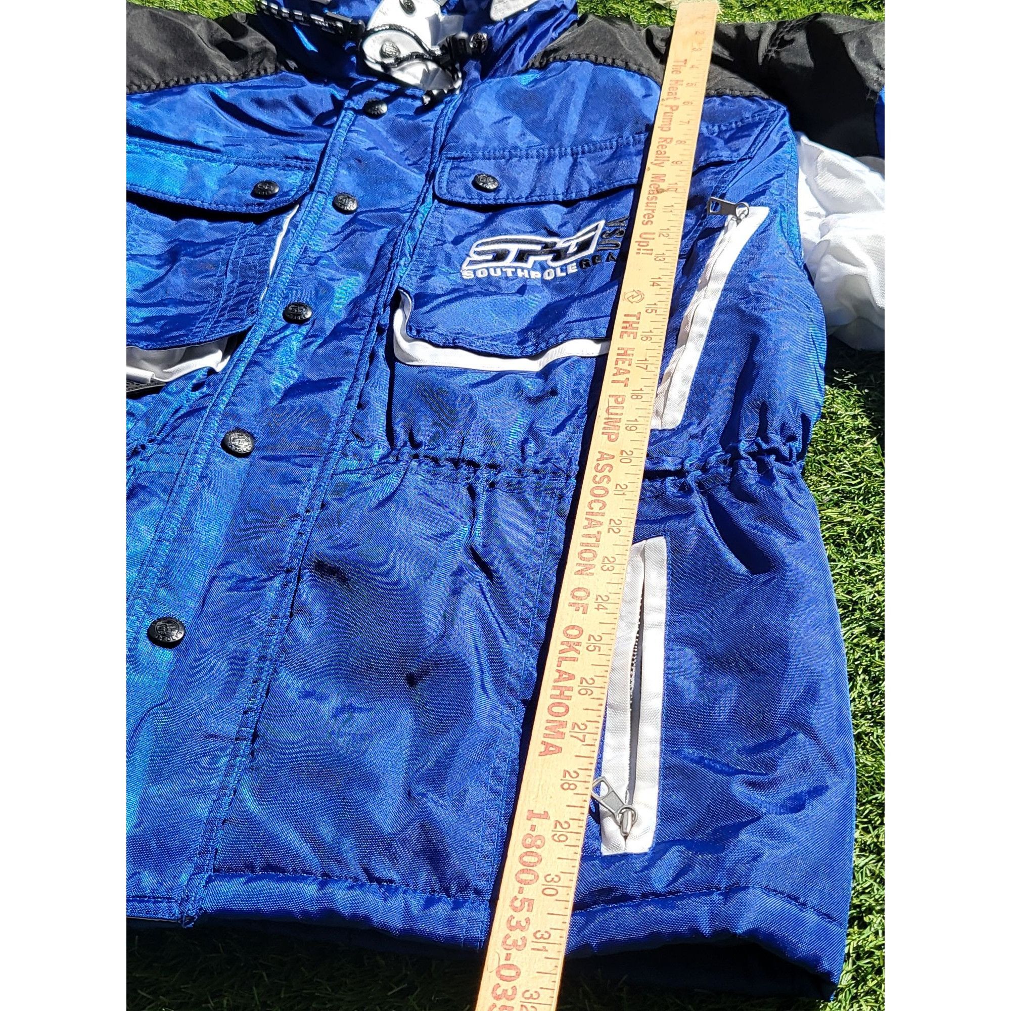 Southpole Vintage Southpole SPG Insulated Winter Coat Men Sz L Blue Zi Size US L / EU 52-54 / 3 - 4 Thumbnail
