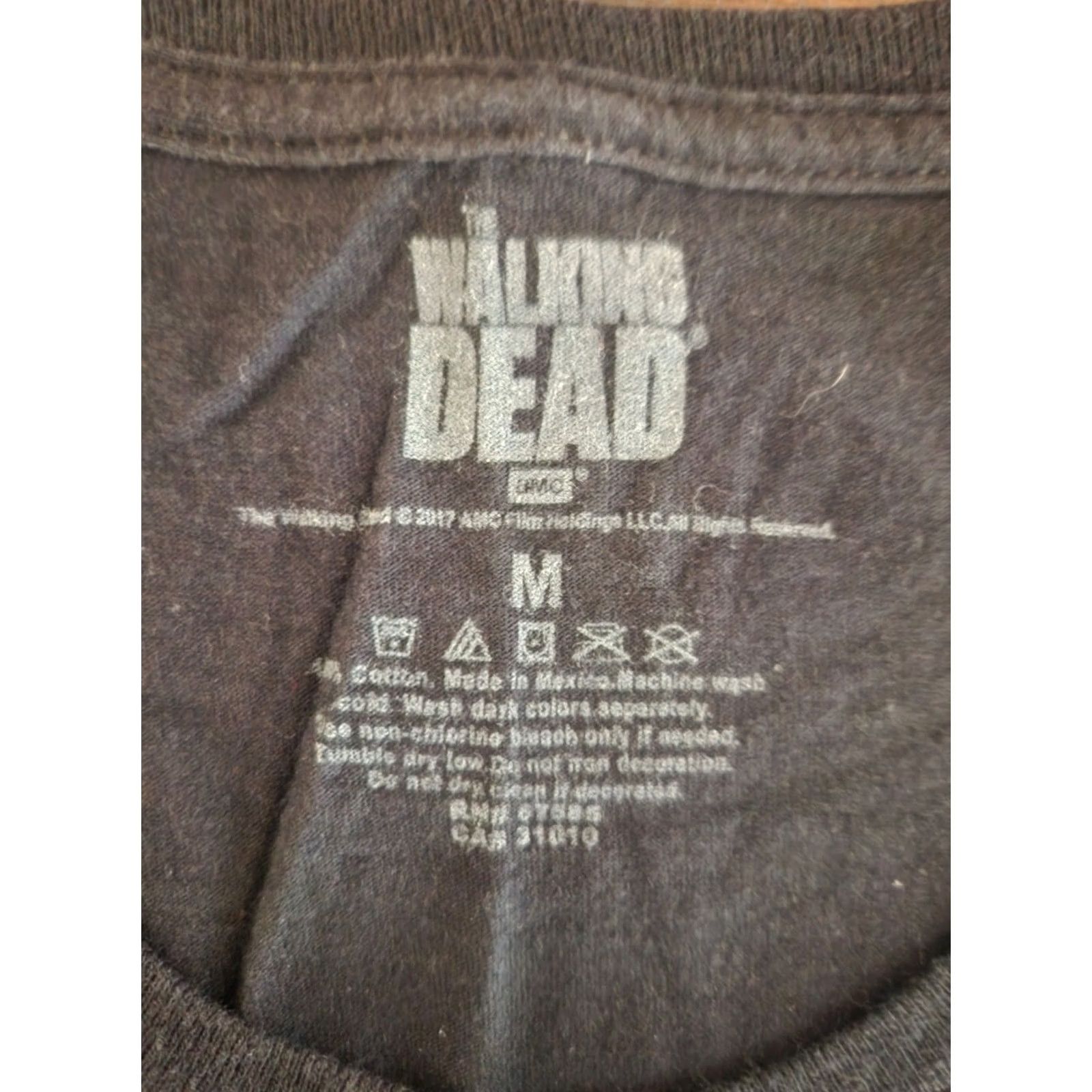 Vintage The Walking Dead Negan I Will Shut That * Down Shirt AMC Zombies Size M Mens TV Horror Size US M / EU 48-50 / 2 - 2 Thumbnail