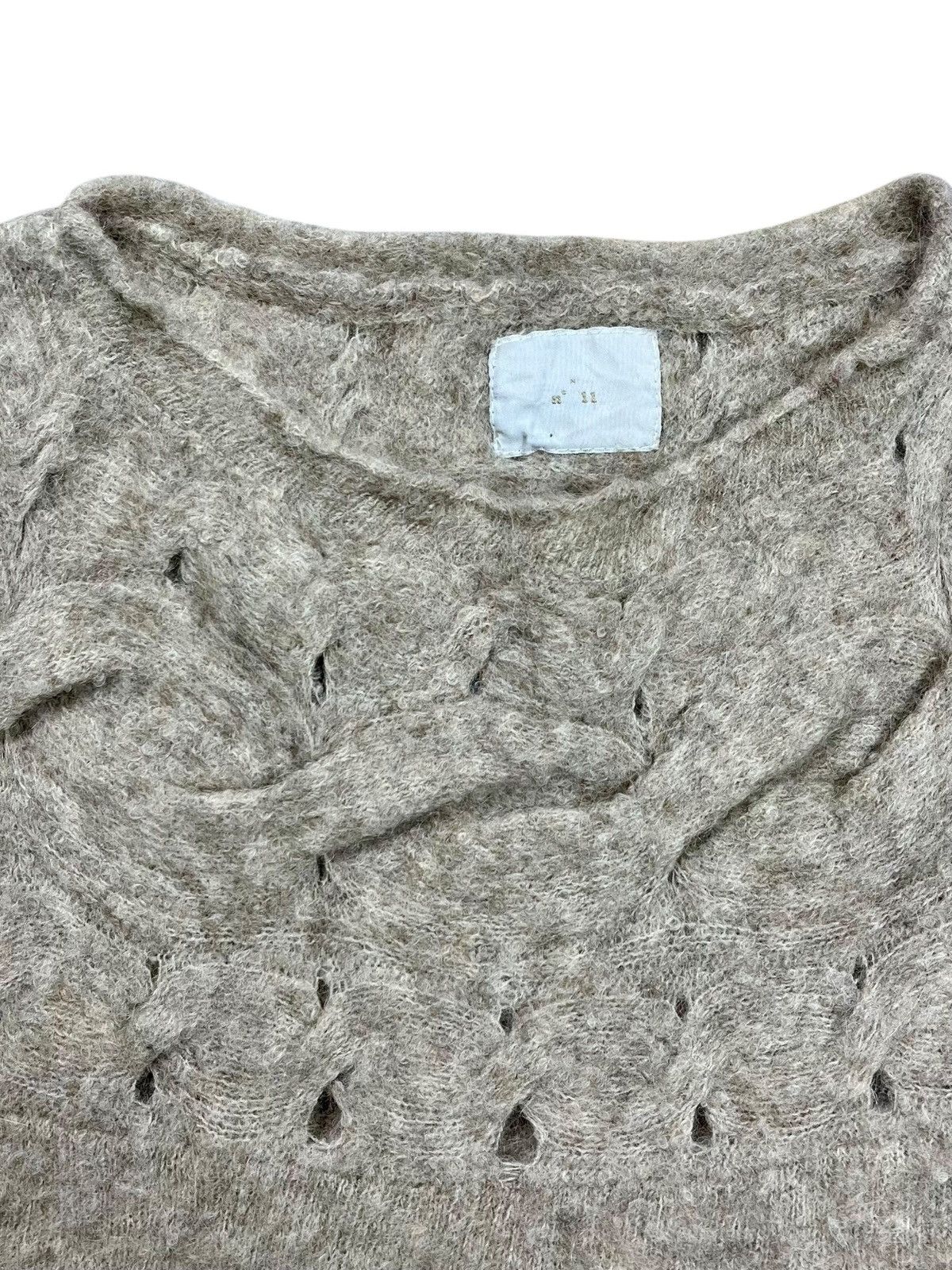 If Six Was Nine 2000s Shimamura Tokyo - Apocalypse Style Alpaca Top Size US M / EU 48-50 / 2 - 6 Thumbnail