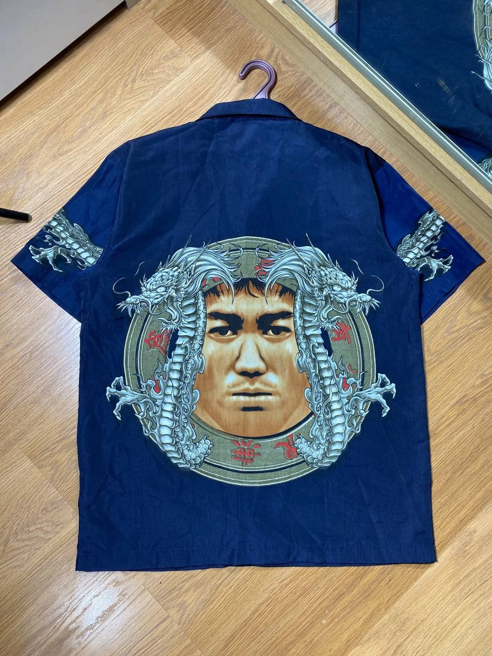 Affliction × Japanese Brand Y2K Affliction Style All Over Print T Shirt Tee Tapout Japan Size US M / EU 48-50 / 2 - 17 Thumbnail