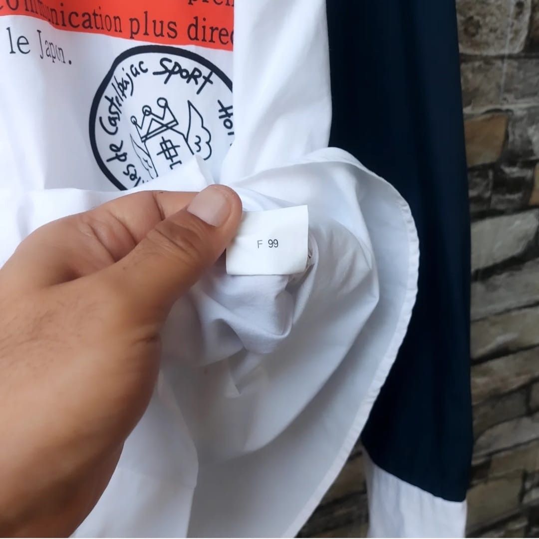 Jean Charles De Castelbajac Vintage Jean Charles De Castelbajac Long Sleeve Button Shirt Size US L / EU 52-54 / 3 - 7 Thumbnail