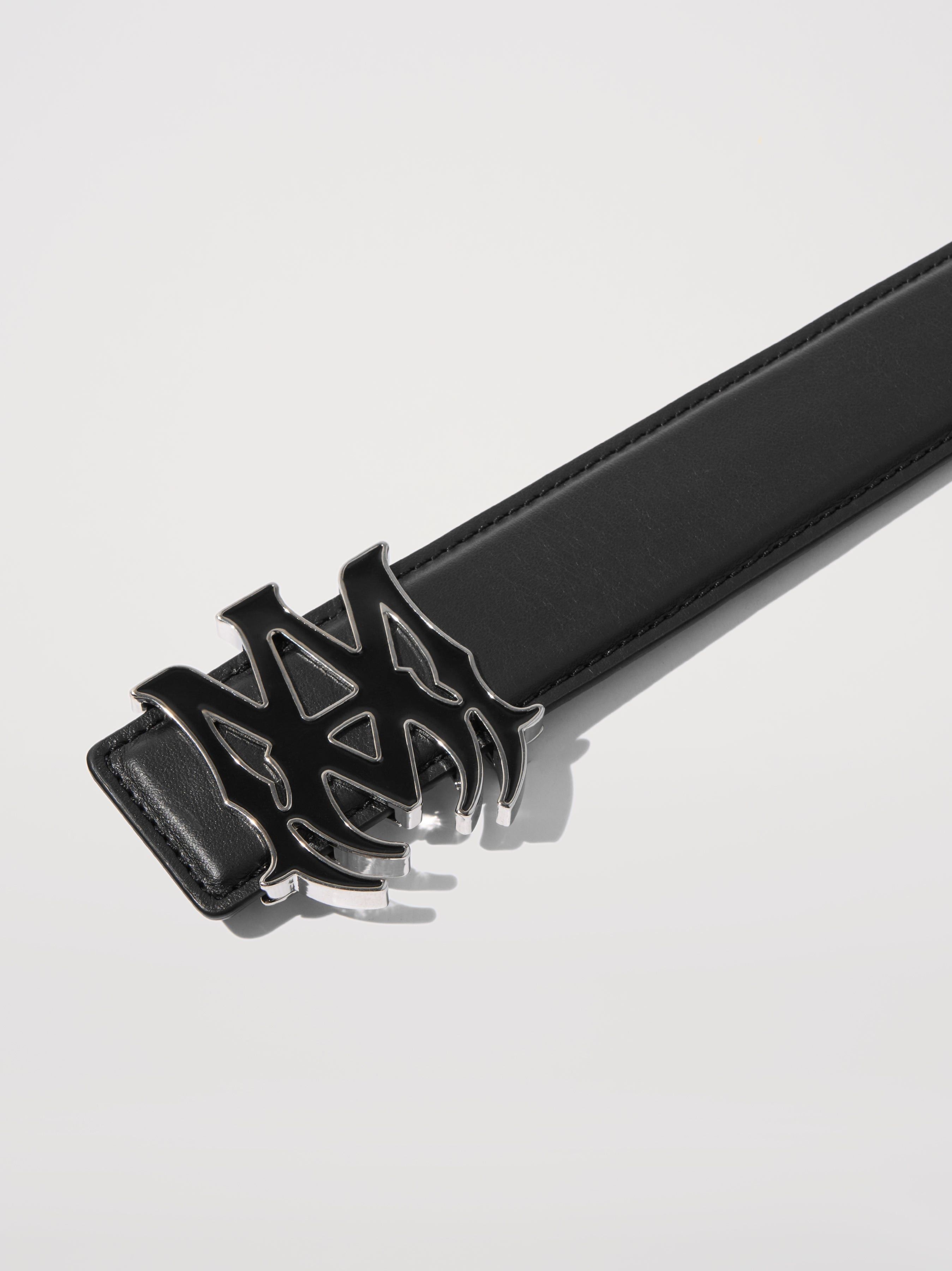 Amiri oc11z0525 Size: 90 / MA Belt in Black Size 36 - 3 Thumbnail