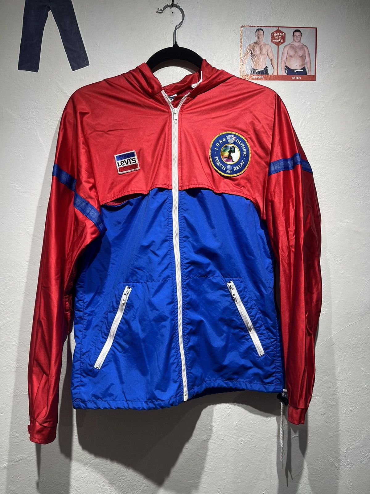 Vintage 1984 Levi’s USA Olympics windbreaker