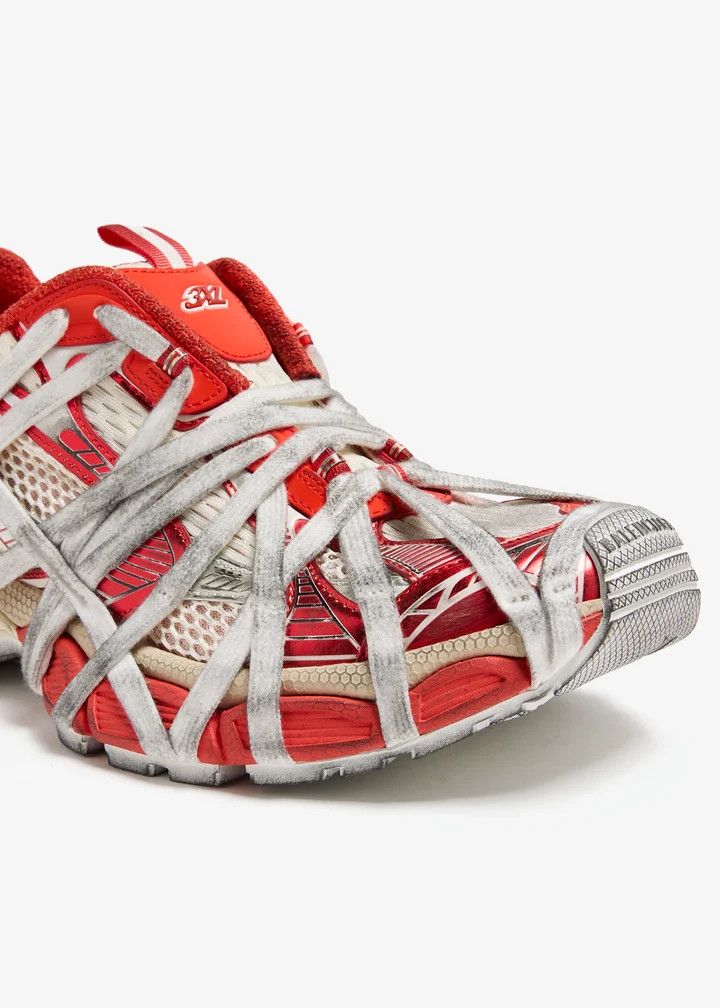 Balenciaga o1bcso1str0426 3XL Extreme Lace Sneakers in Multicolor Size US 8 / IT 38 - 2 Thumbnail