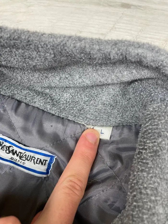 Yves Saint Laurent Vintage Yves Saint Laurent Logo YSL Fleece Jacket 90s Size US L / EU 52-54 / 3 - 9 Thumbnail