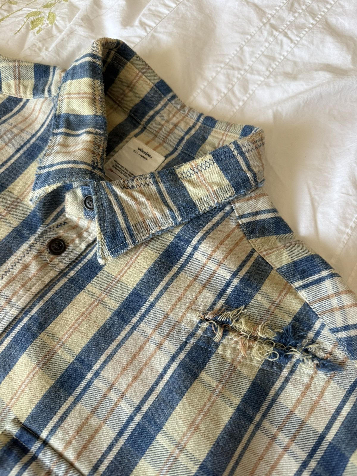 Visvim Visvim Pioneer Crash Flannel Size US XL / EU 56 / 4 - 7 Thumbnail