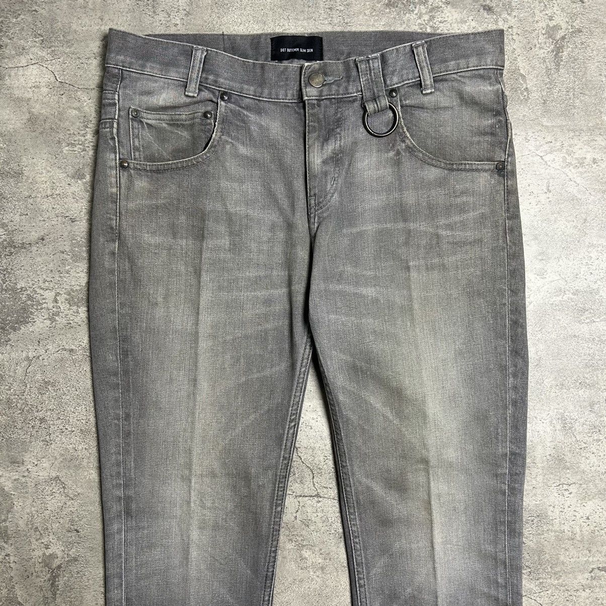 Diet Butcher Slim Skin Vintage Pants Diet Butcher Slim Skin Greywash Size US 33 - 5 Thumbnail