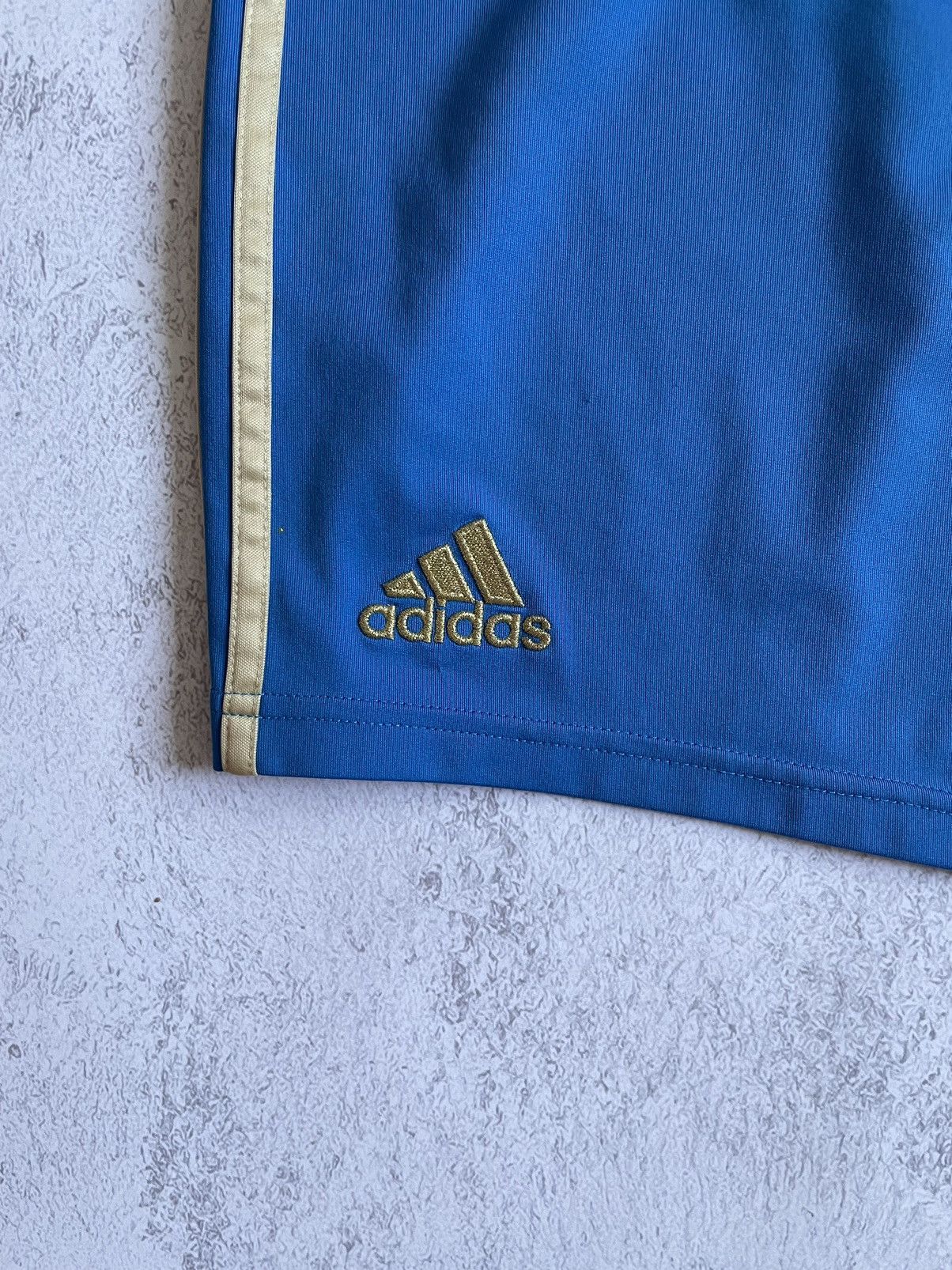 Adidas Adidas Olympique Marseille 2010/2011 Soccer Shorts Rare L Size US 36 / EU 52 - 4 Thumbnail